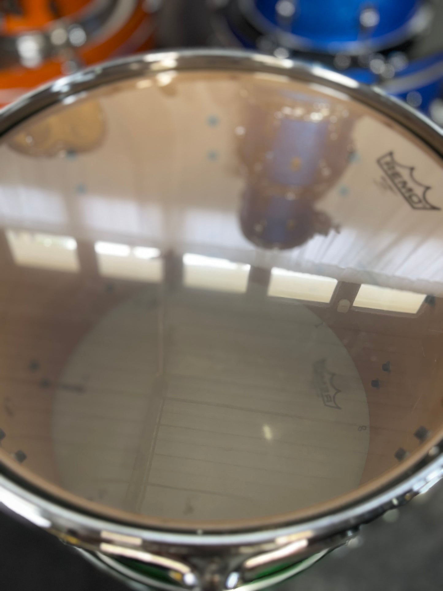 Slingerland Studio King 11x14 Rack Tom, Green, 6-ply