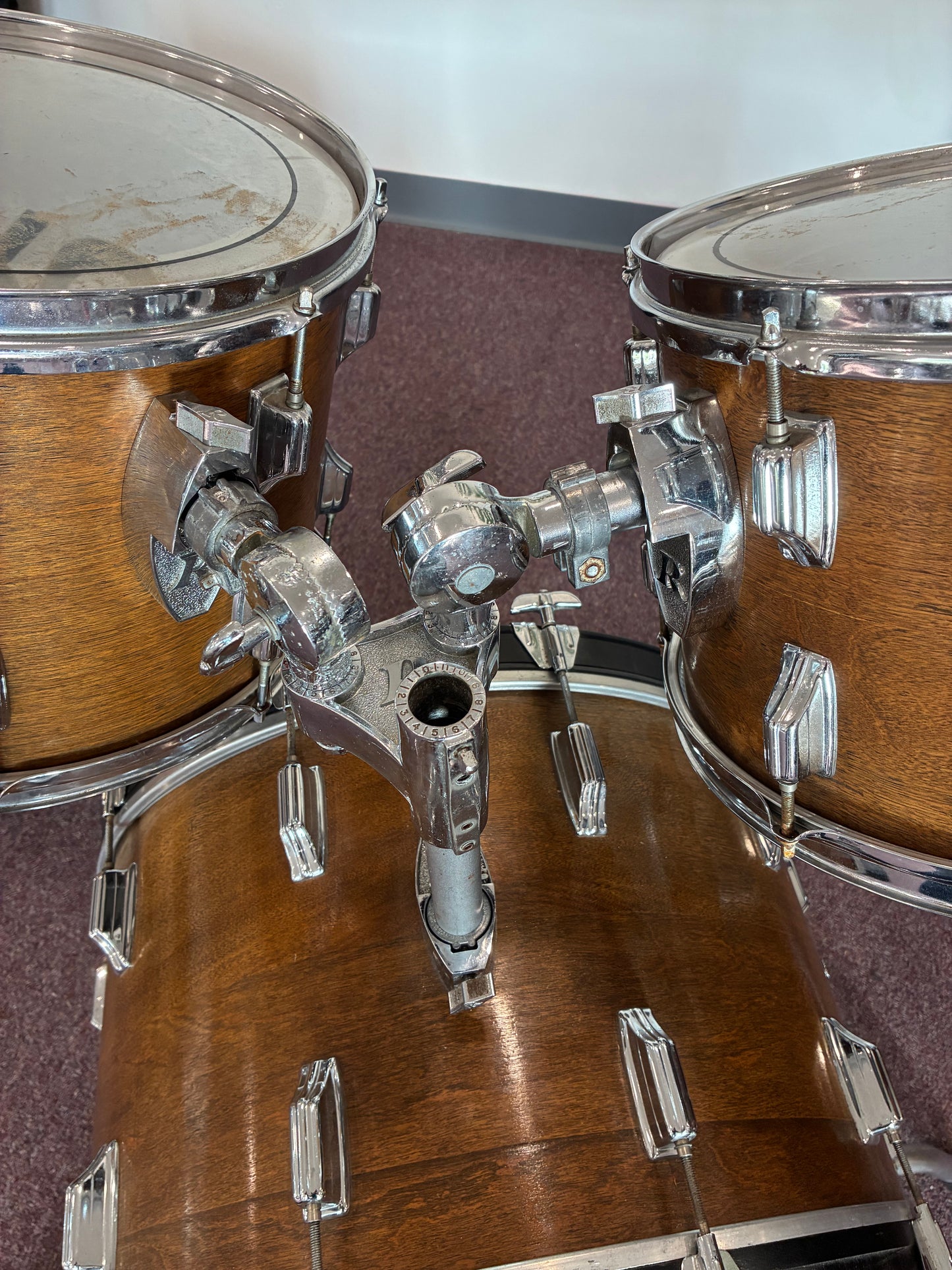 Rogers Big R Drum Set 12x8, 13x9, 14x10, 16x16,22" X 14