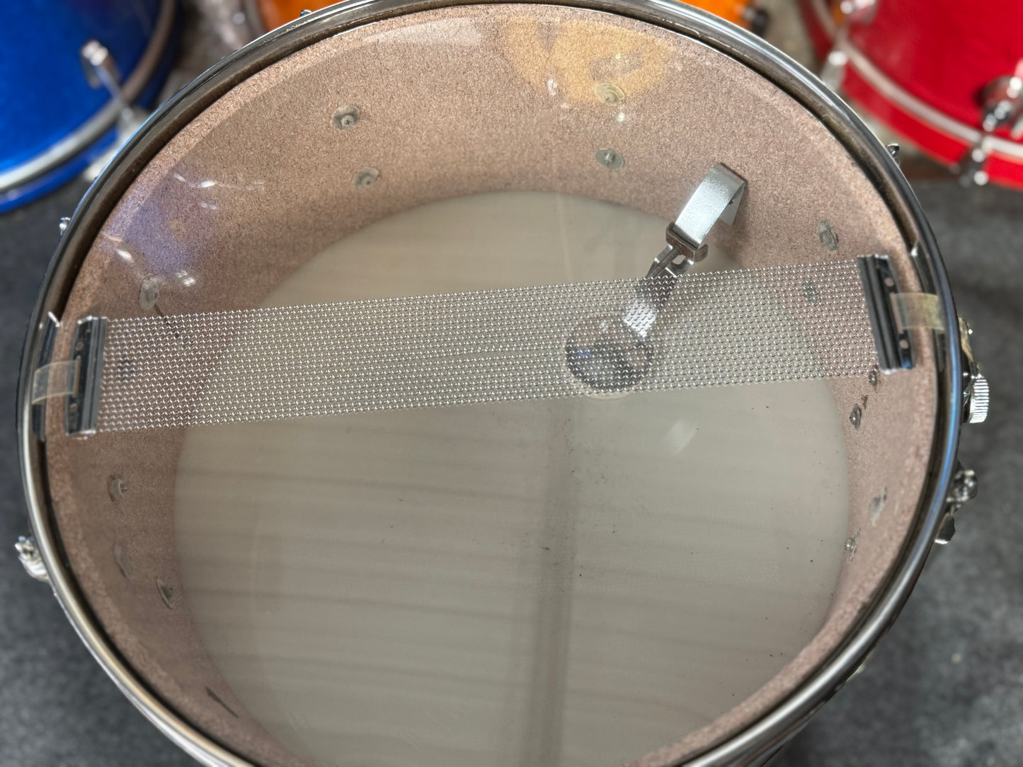 Stencil Vintage Blue Sparkle 5.5x14” Snare 1960s-1970s