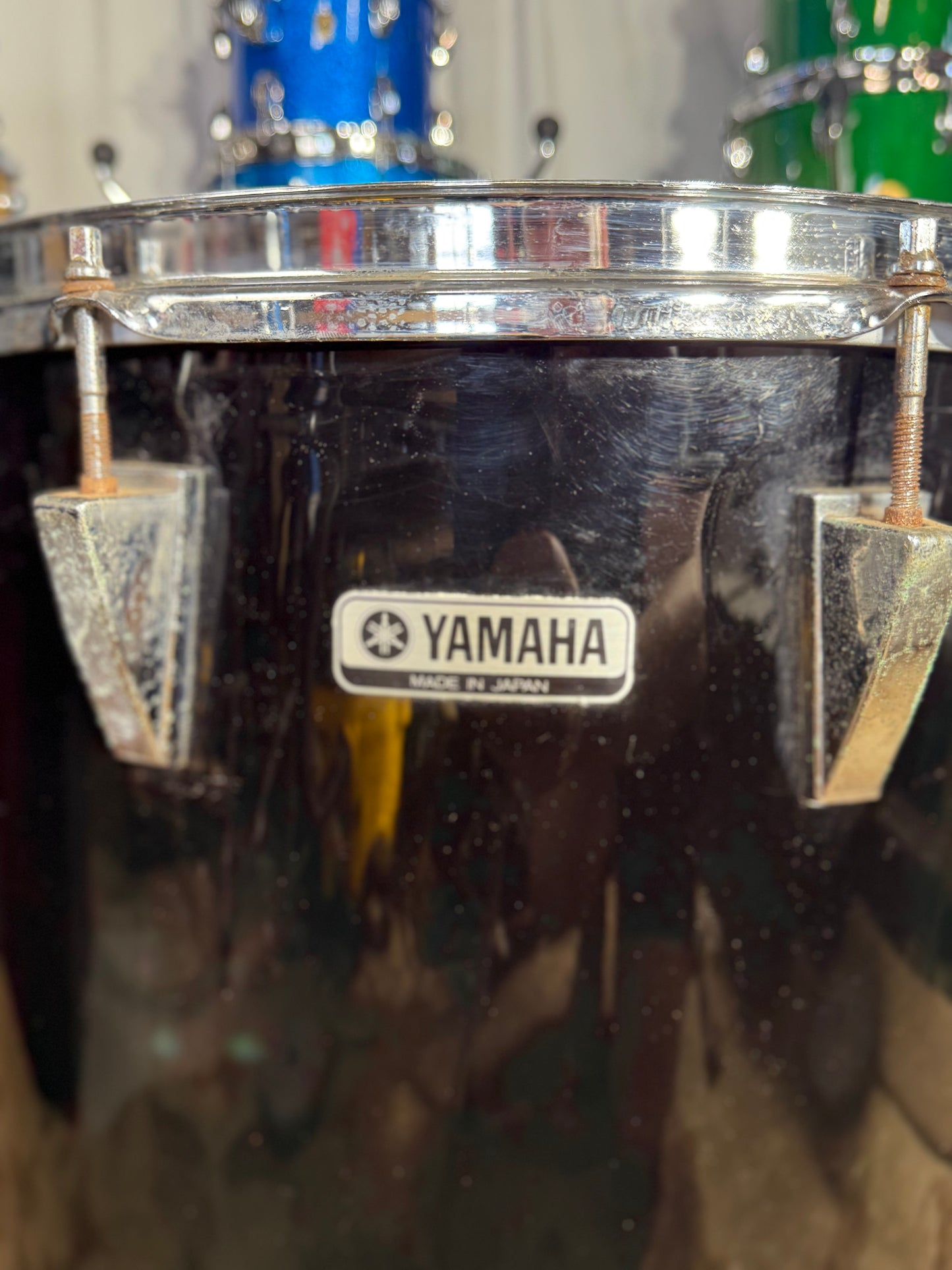 Yamaha Pre-Recording Custom 12” and 15” Concert Toms, MIJ