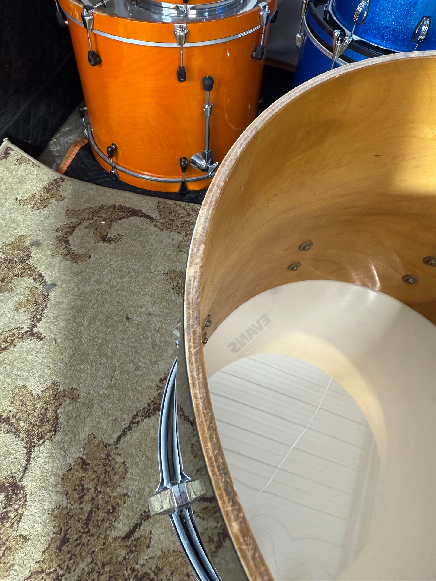 Yamaha Pre-Recording Custom 12” and 15” Concert Toms, MIJ