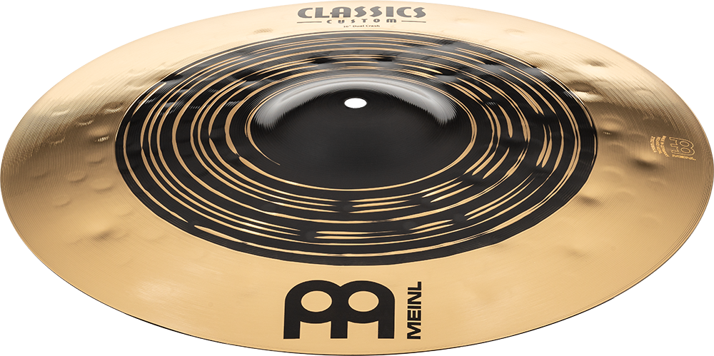 Meinl 16" Classics Custom Dual Crash Cymbal