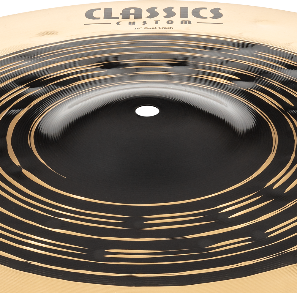 Meinl 16" Classics Custom Dual Crash Cymbal