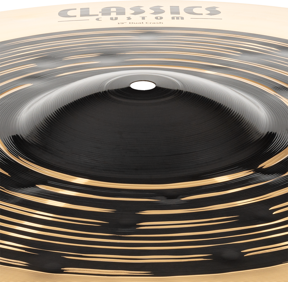 Meinl 19" Classics Custom Dual Crash Cymbal