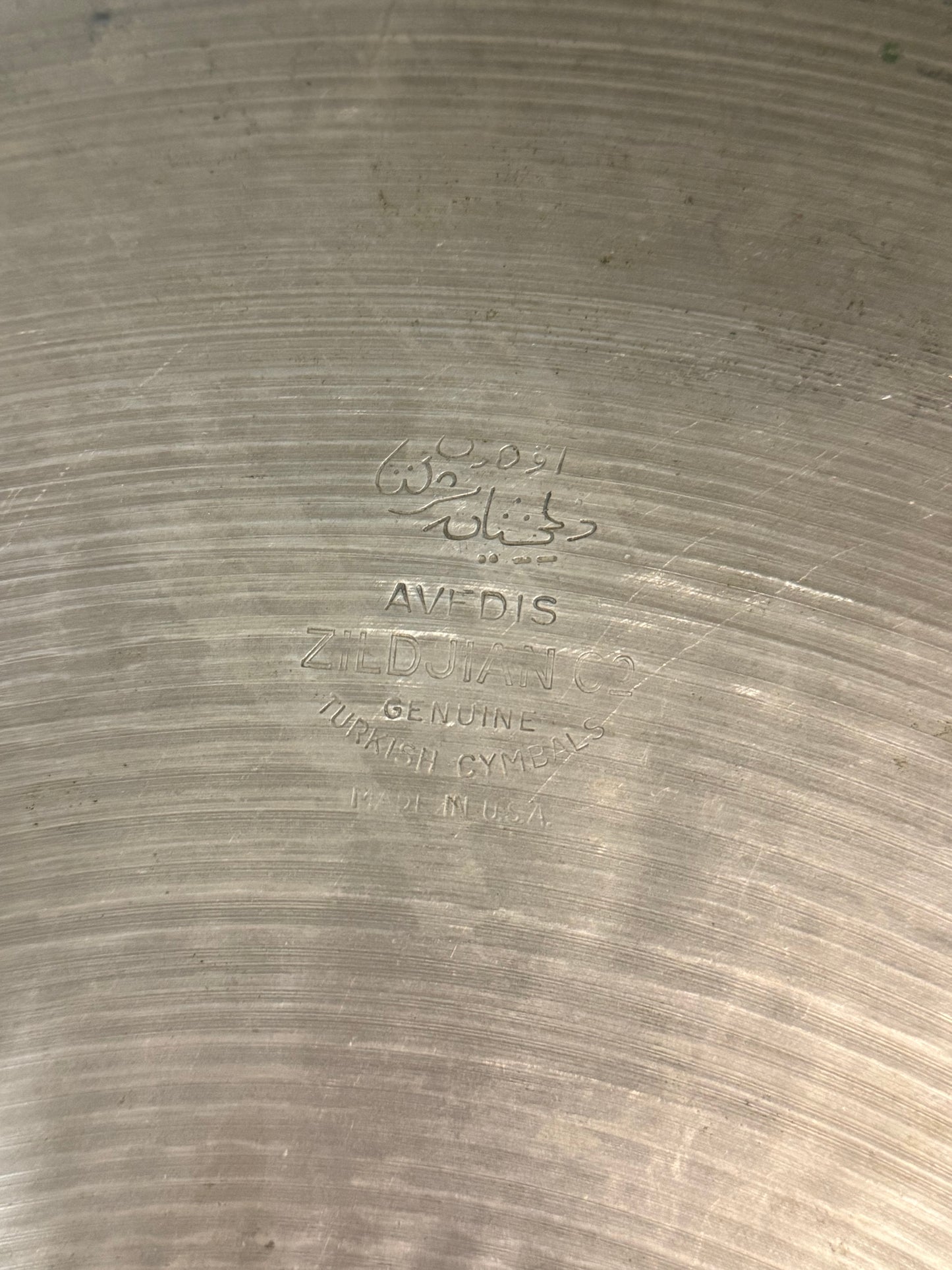 Zildjian 24” Large Block Stamp Vintage 1950s Ride Cymbal