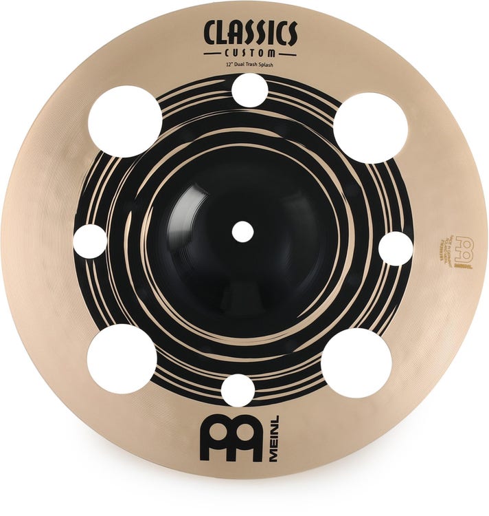 Meinl Classics Custom Dual 12” Trash Splash Cymbal