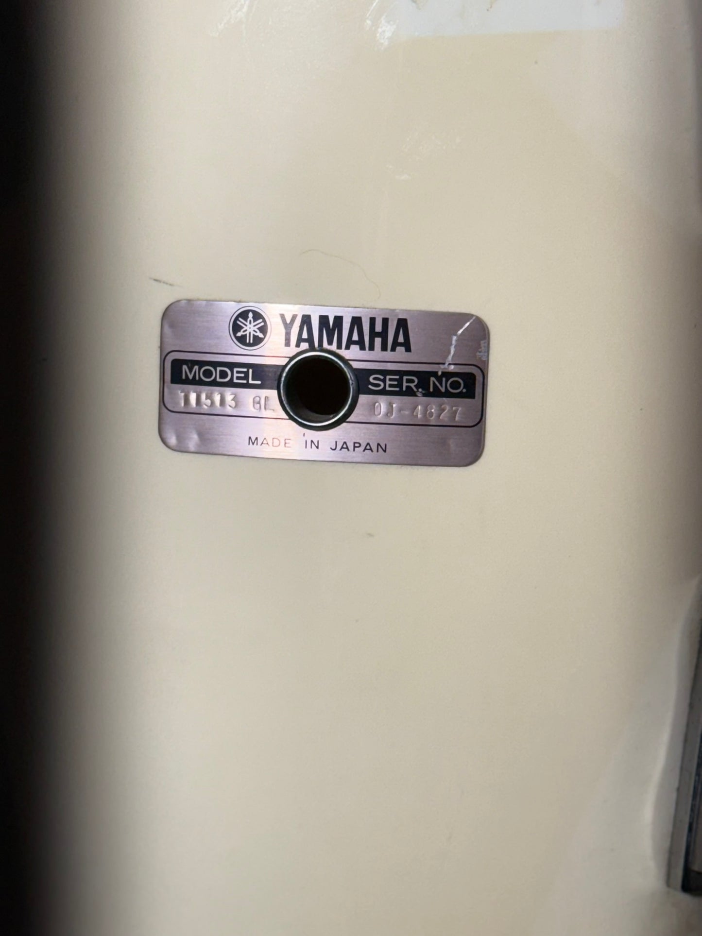 Yamaha 5000 Series 13" Rack Tom - Off White