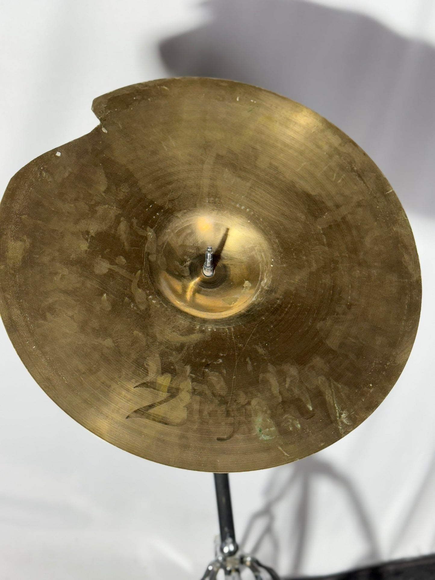 Zildjian 18" A Custom Crash Cymbal 1991 - Present - Brilliant - CRACKED