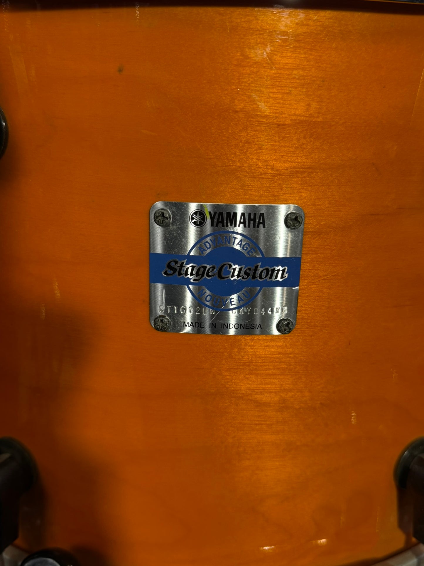 Yamaha Stage Custom Advantage Nouveau 12x9" Rack Tom - Orange