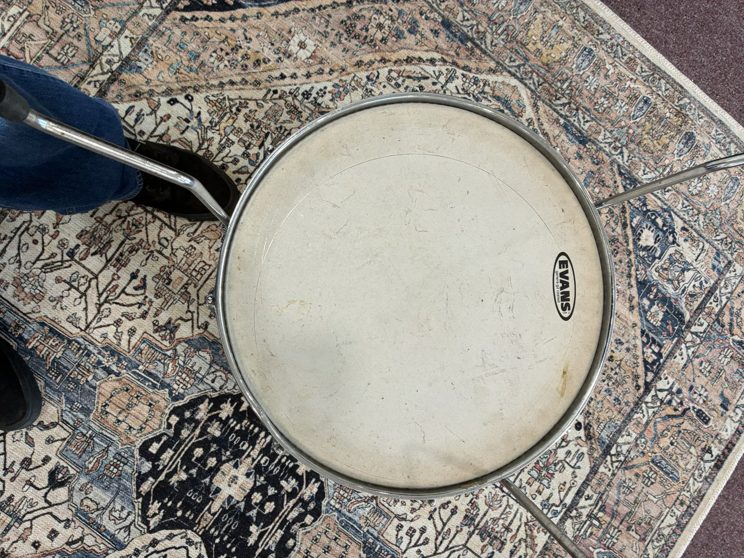 Ludwig 16x16" Floor Tom (1960s) Silver Sparkle