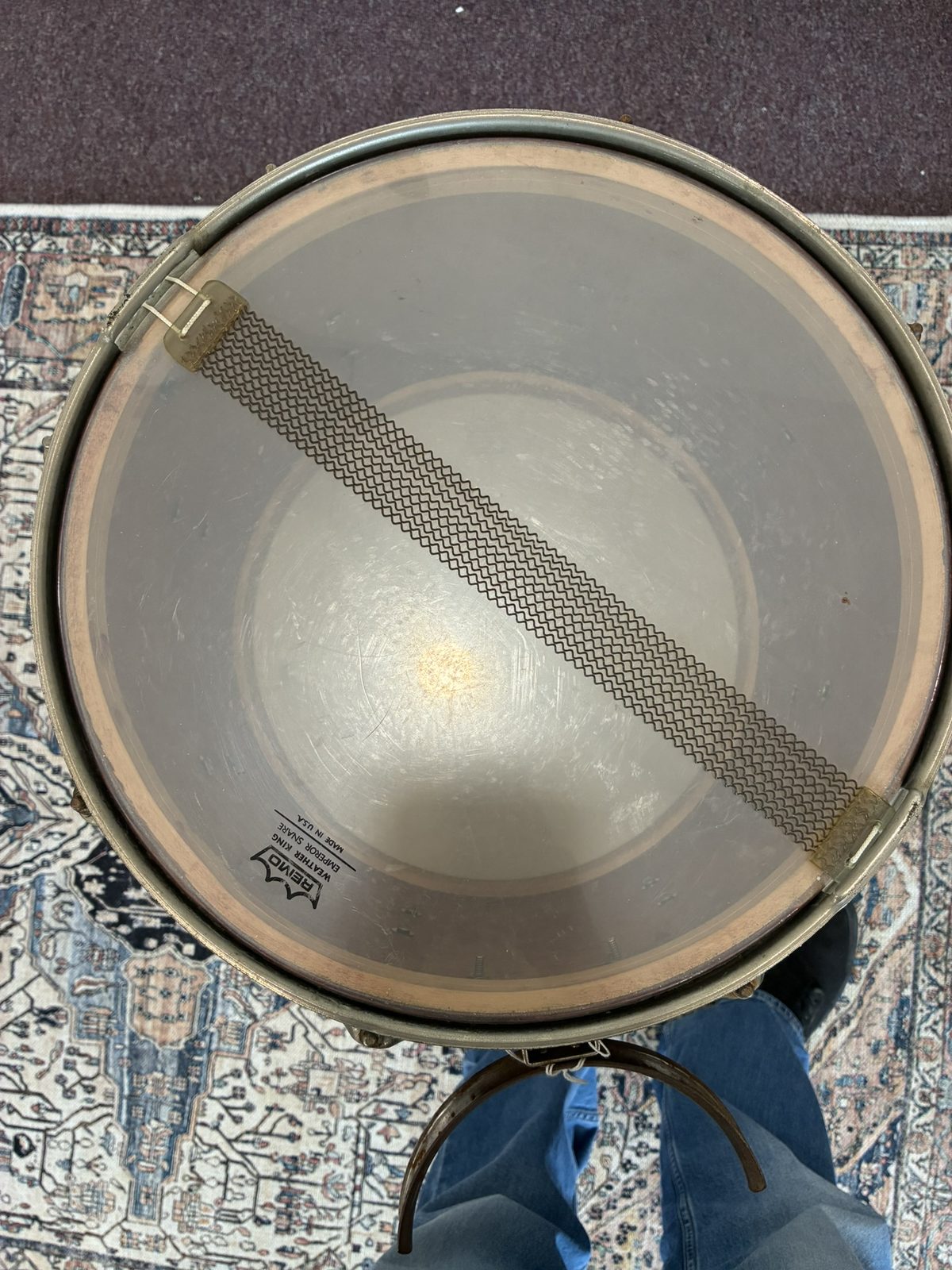 Ludwig Clubdate 15x12" Floor Tom - Silver Sparkle (1960s)
