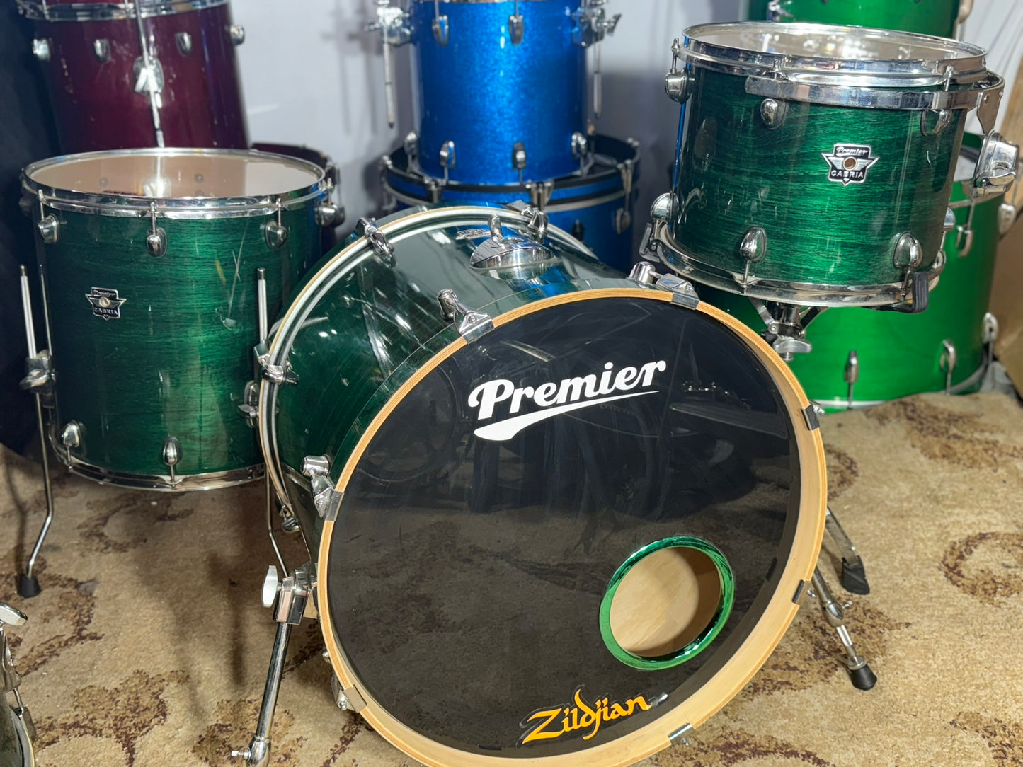 Premier Cabria Green 3-piece 22/13/16