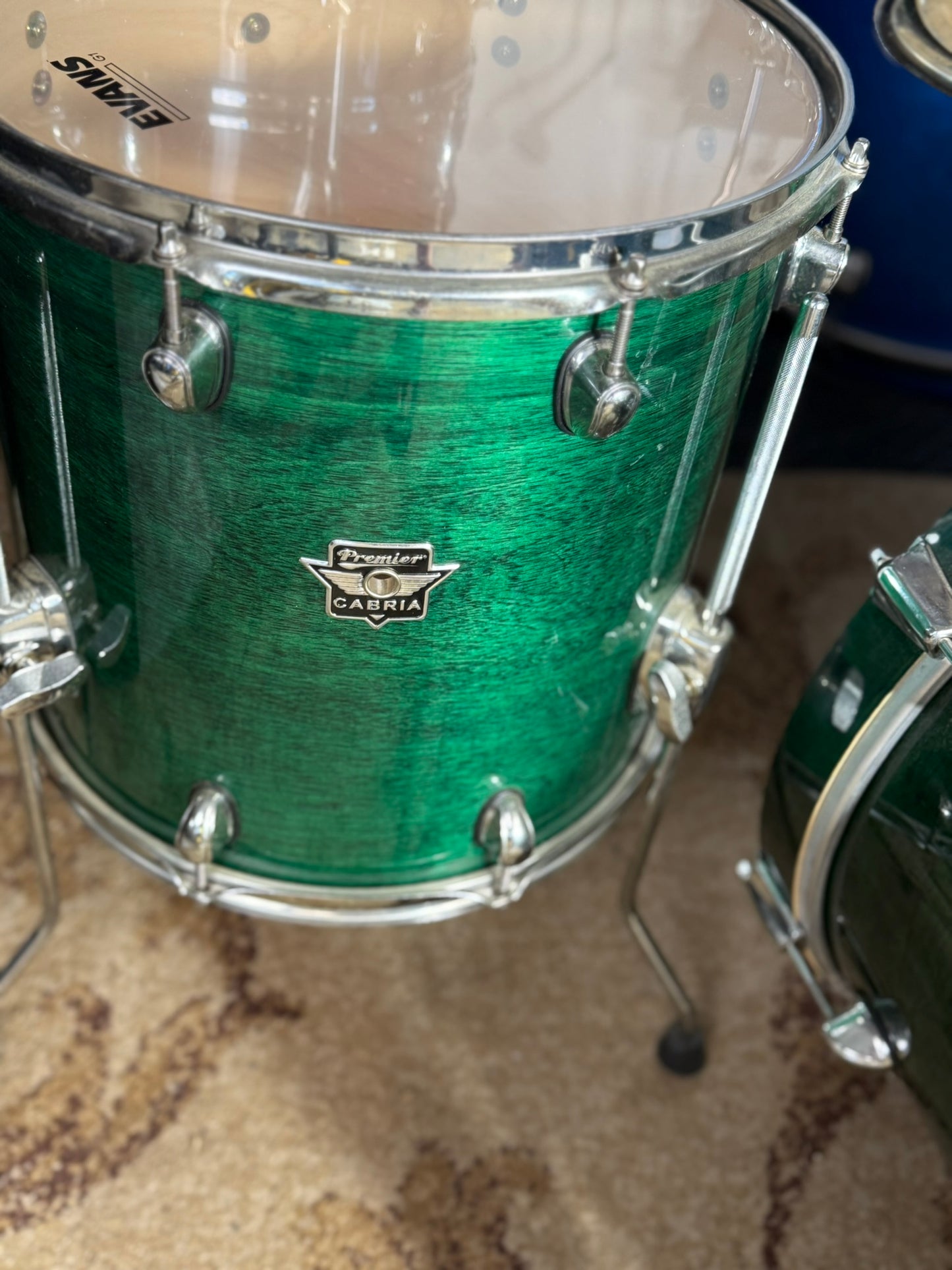 Premier Cabria Four Piece Drum Set 22/8/12/14