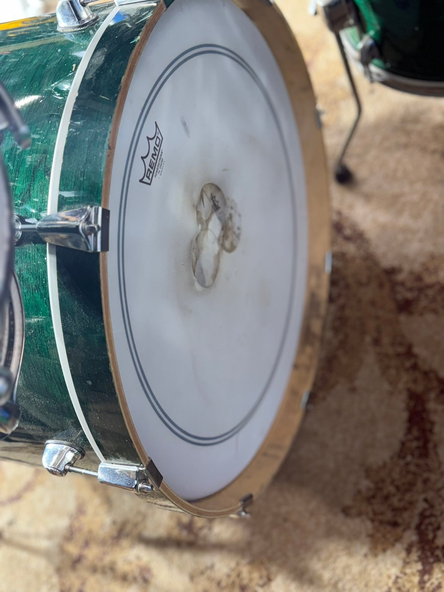 Premier Cabria Four Piece Drum Set 22/8/12/14