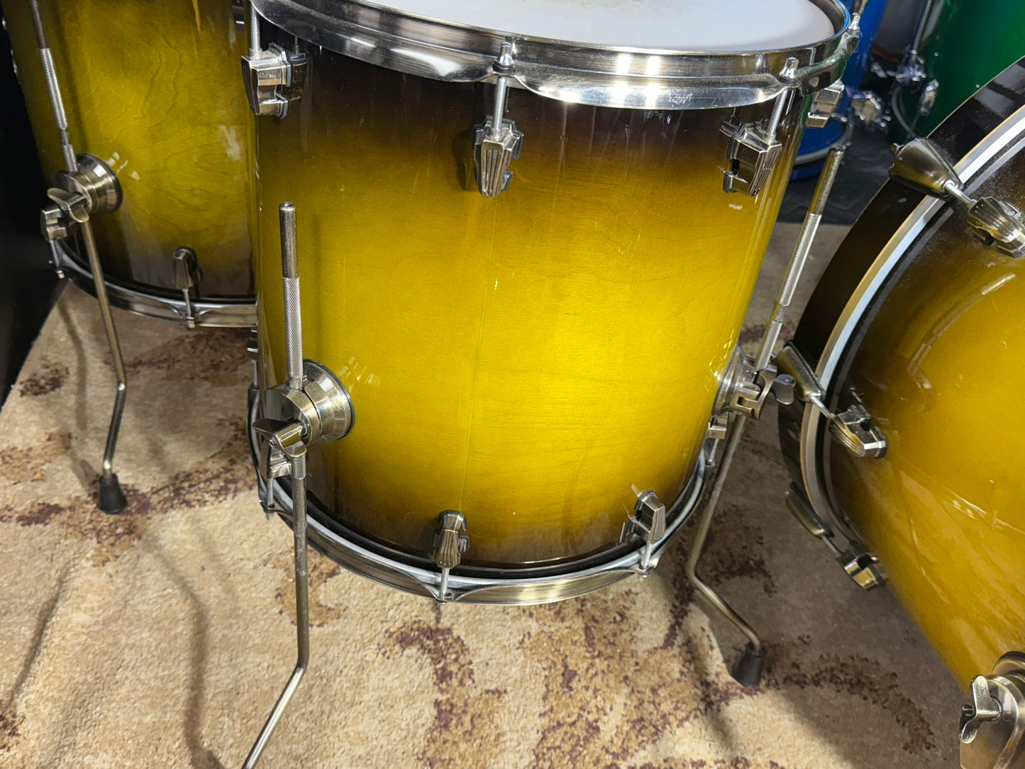 Ludwig Epic Four Piece HUGE Drum Set 24/13/16/18