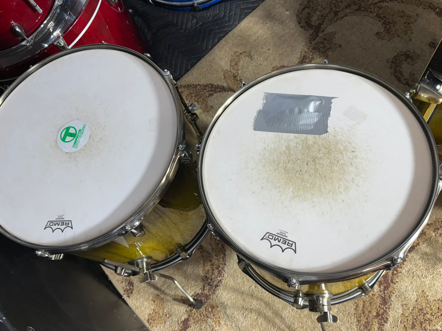 Ludwig Epic Four Piece HUGE Drum Set 24/13/16/18