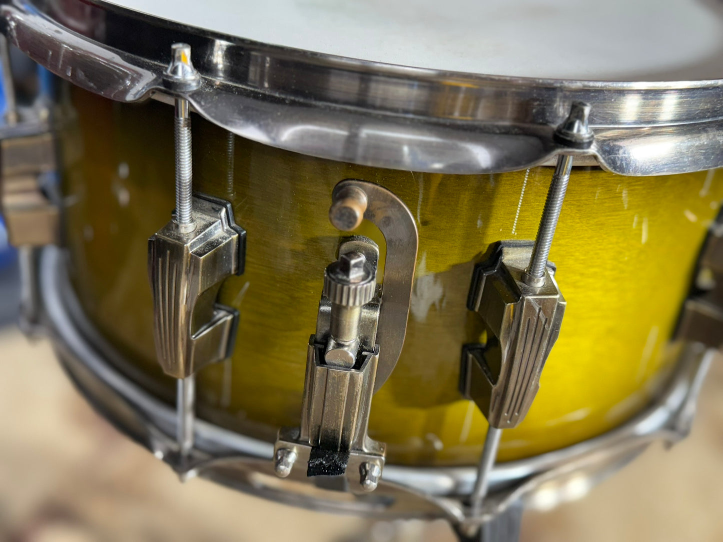 Ludwig Epic 7x14" The Brick 20-ply Birch Snare Drum 2010s - Sunburst