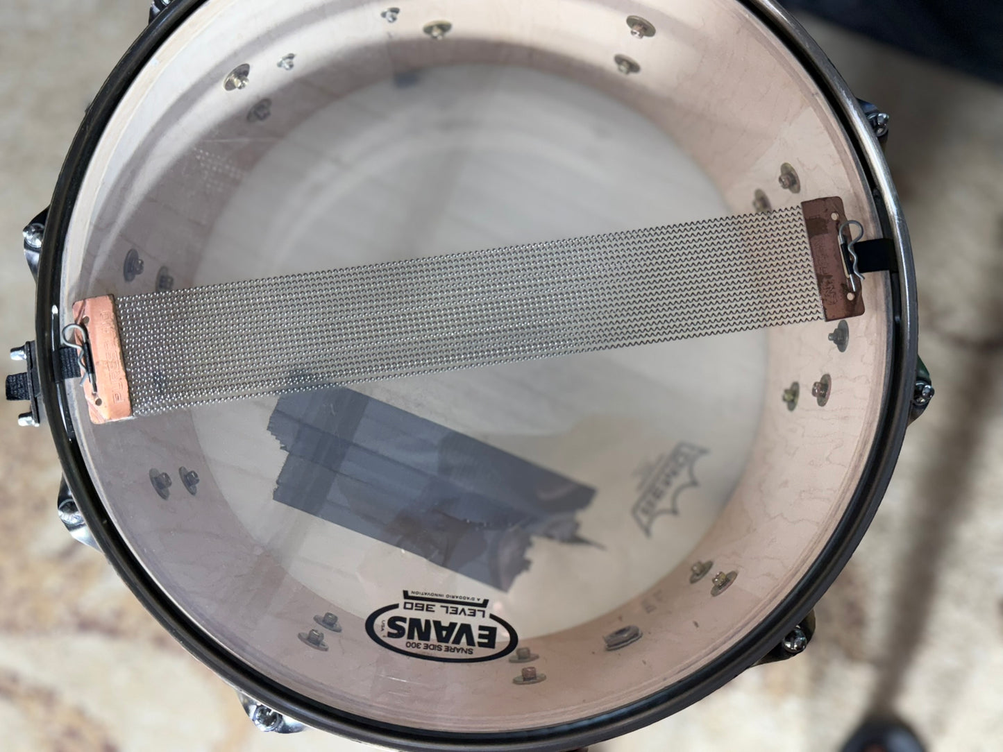 Ludwig Epic 7x14" The Brick 20-ply Birch Snare Drum 2010s - Sunburst