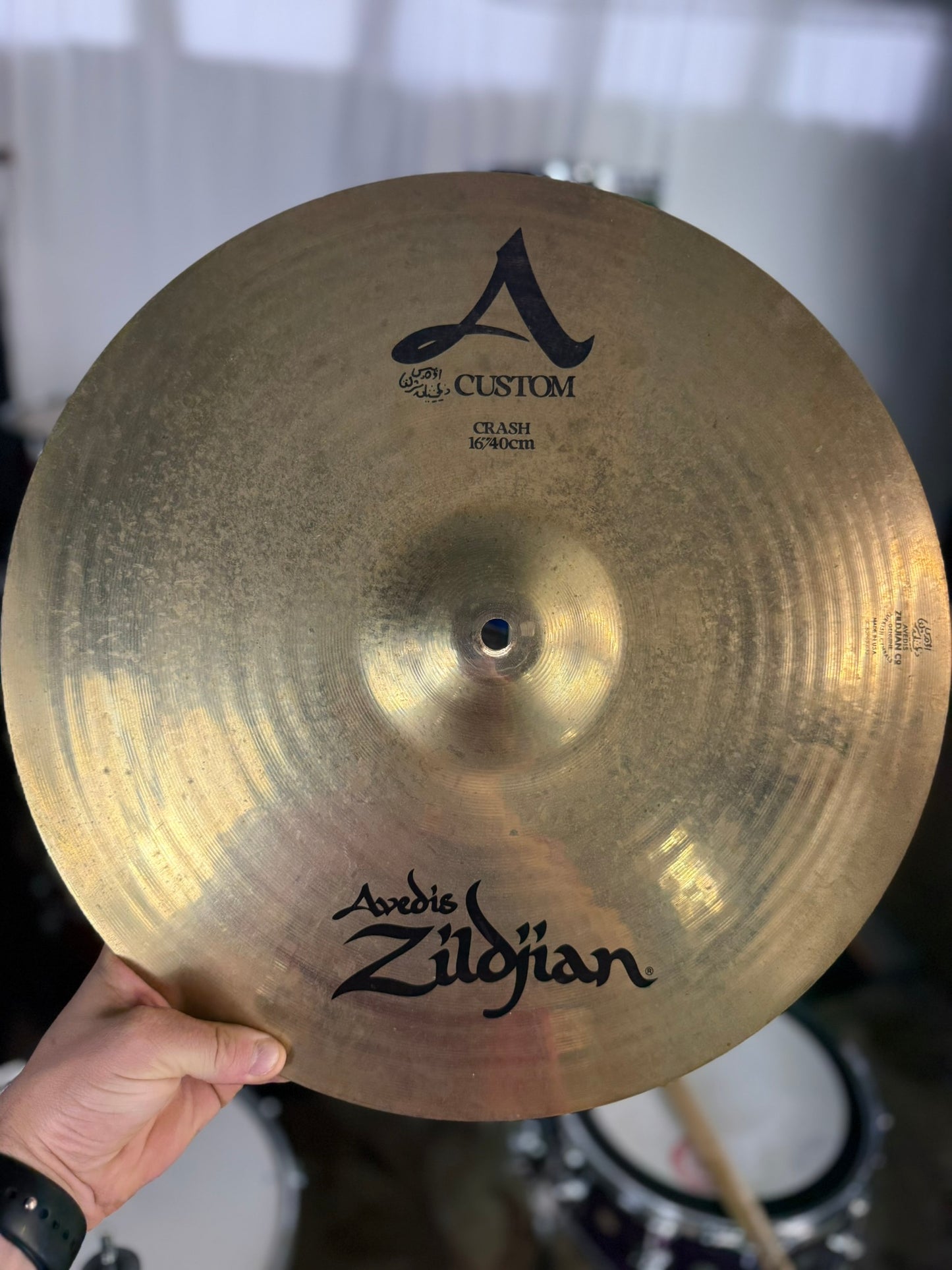Zildjian 16" A Custom Crash Cymbal 1991 - Present - Brilliant
