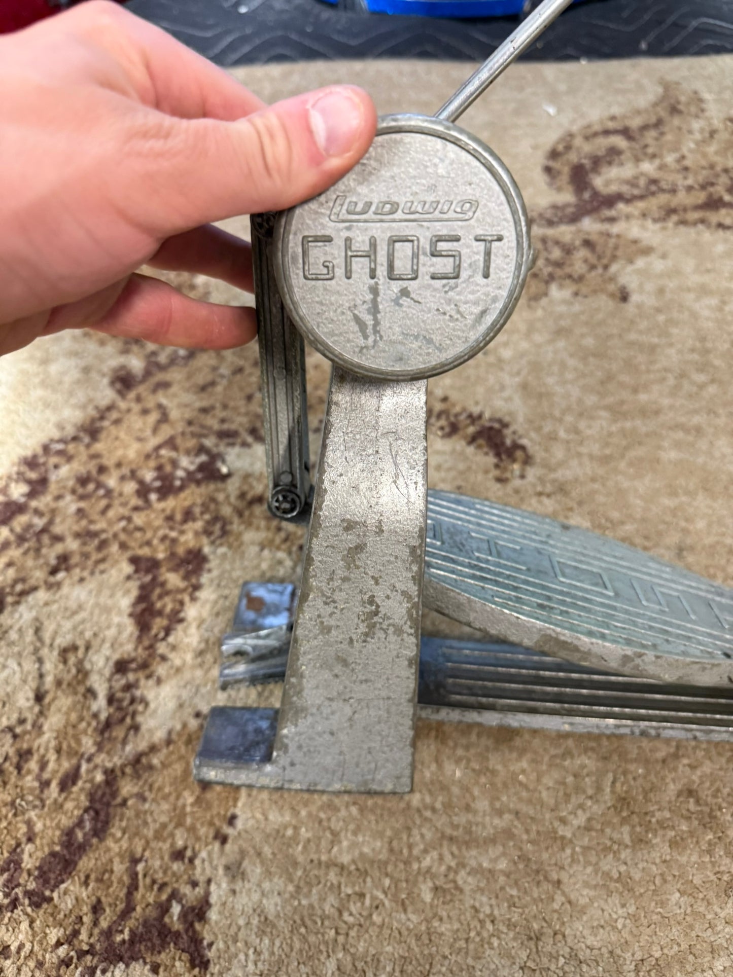 Ludwig Ghost Coil Spring-Action Single Bass Drum Pedal