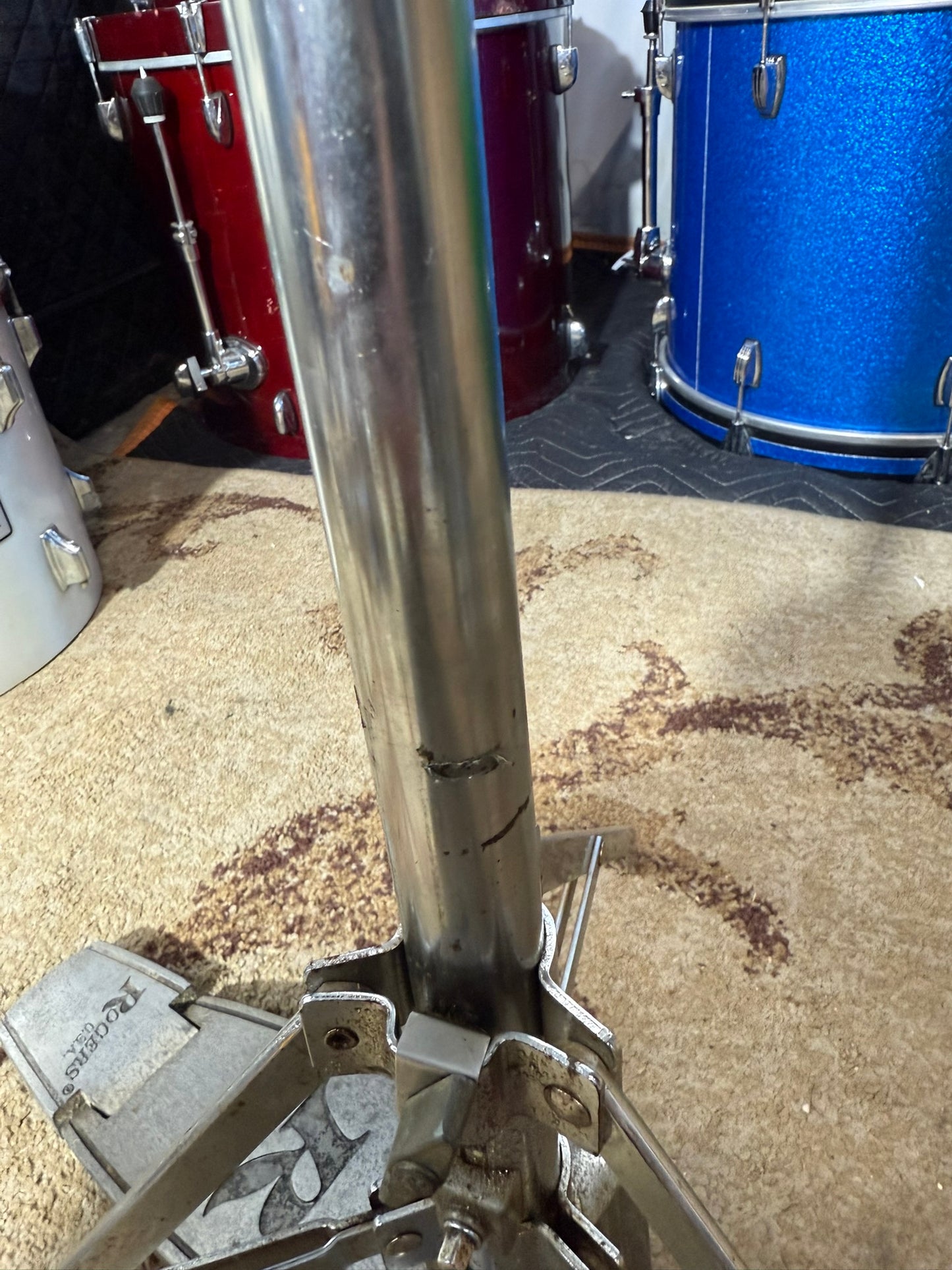 Rogers Vintage Rogers Big R Hi-Hat Cymbal Stand - Chrome