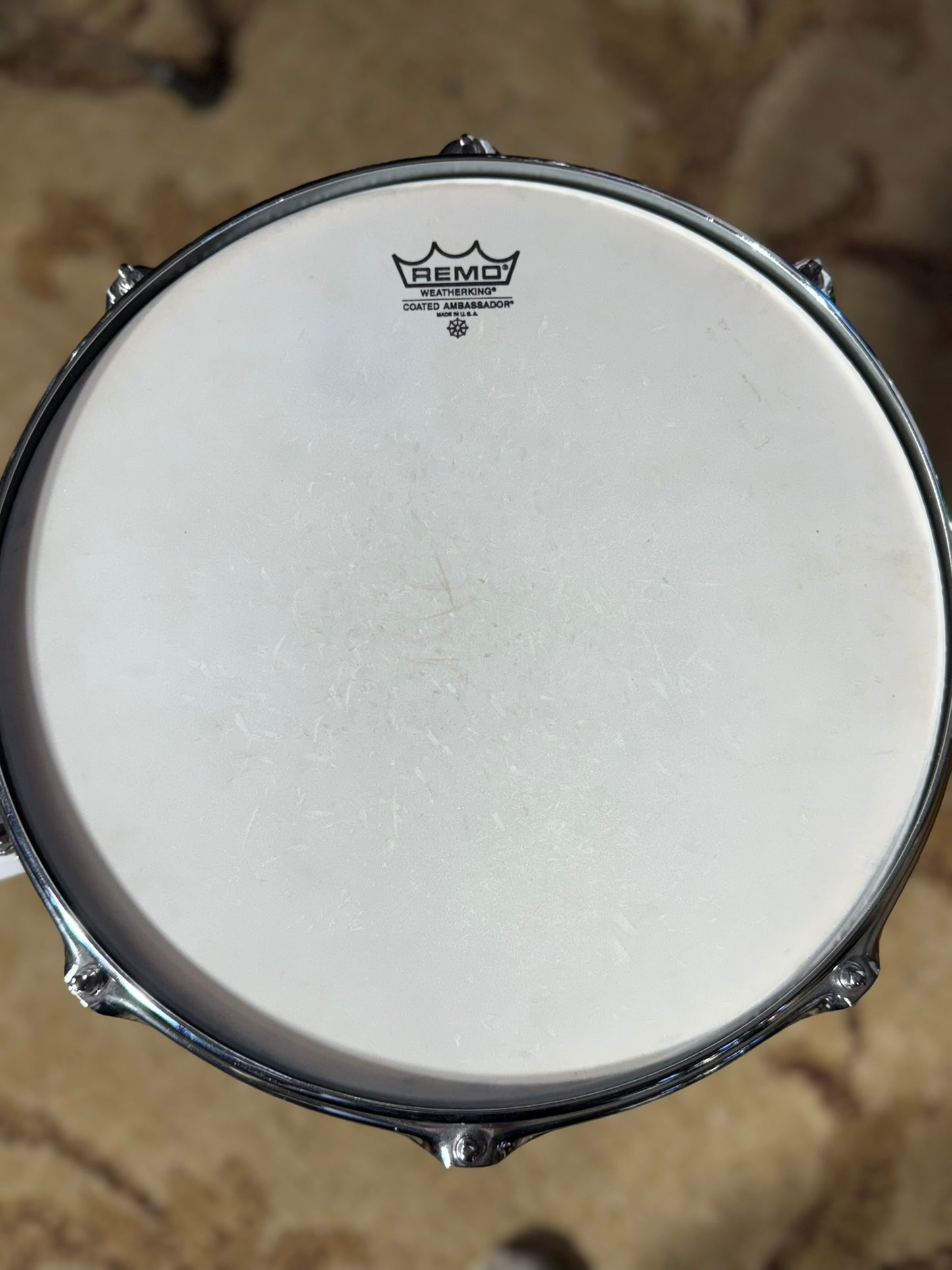 Slingerland Silver Sparkle 14x7 1970s Snare, Niles