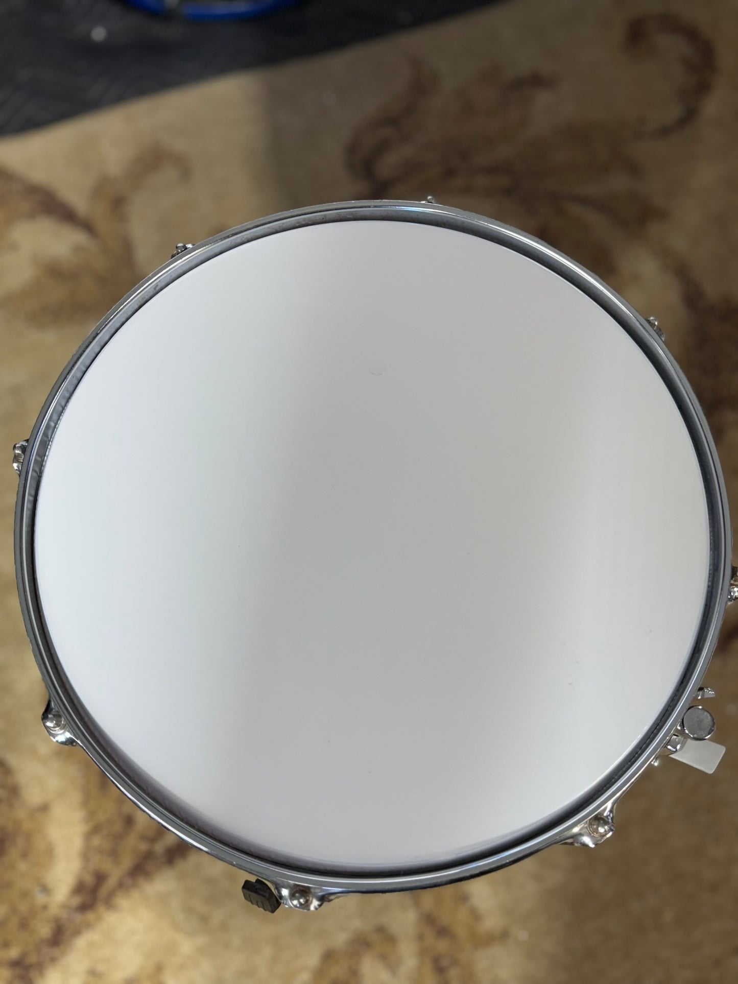 Premier 14" x 5.5" 8 Lug Wood Snare Drum Percussion Clean Made In England