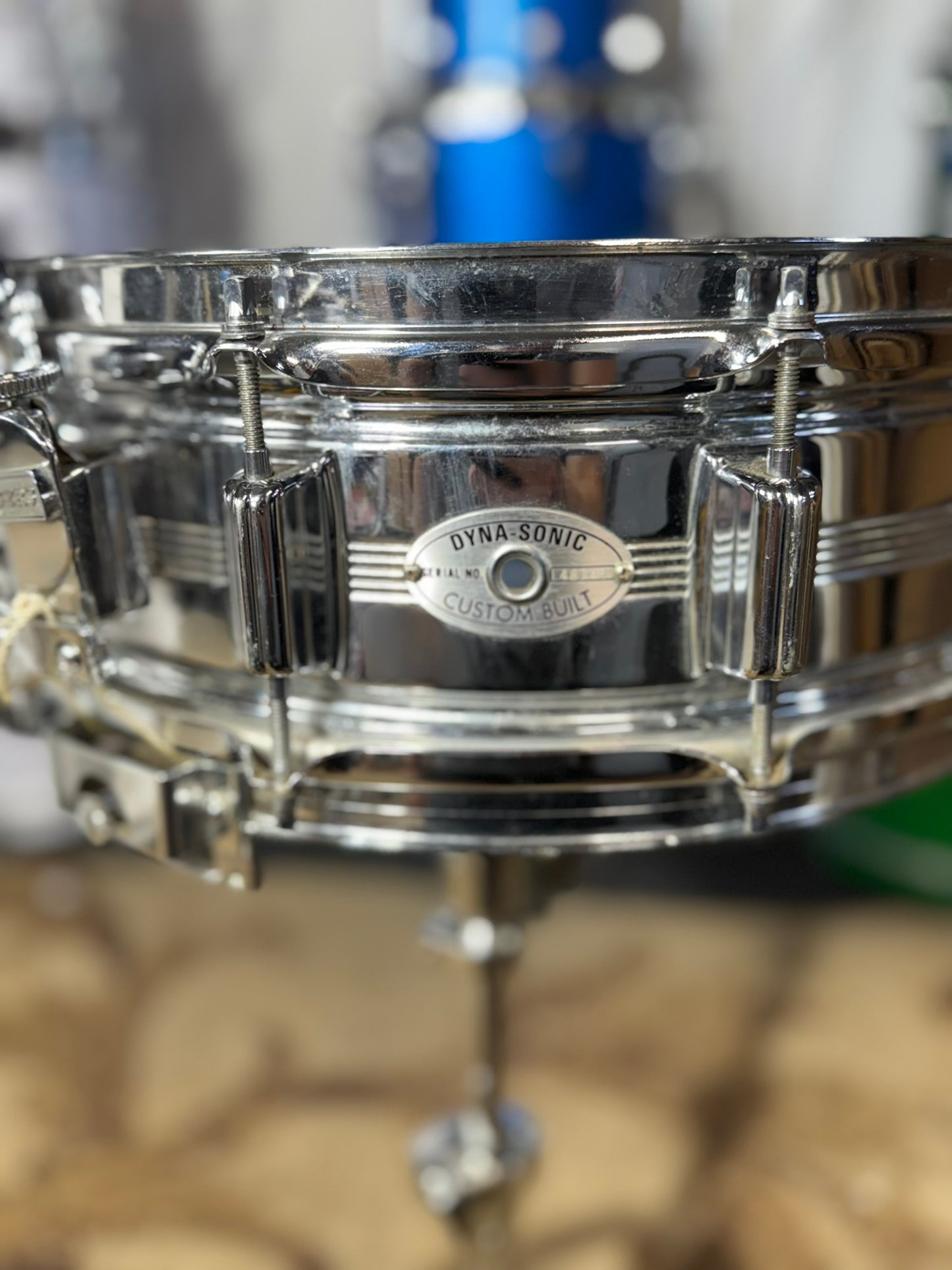 Rogers Dyna-Sonic 5x14" Brass Snare Drum 1970s