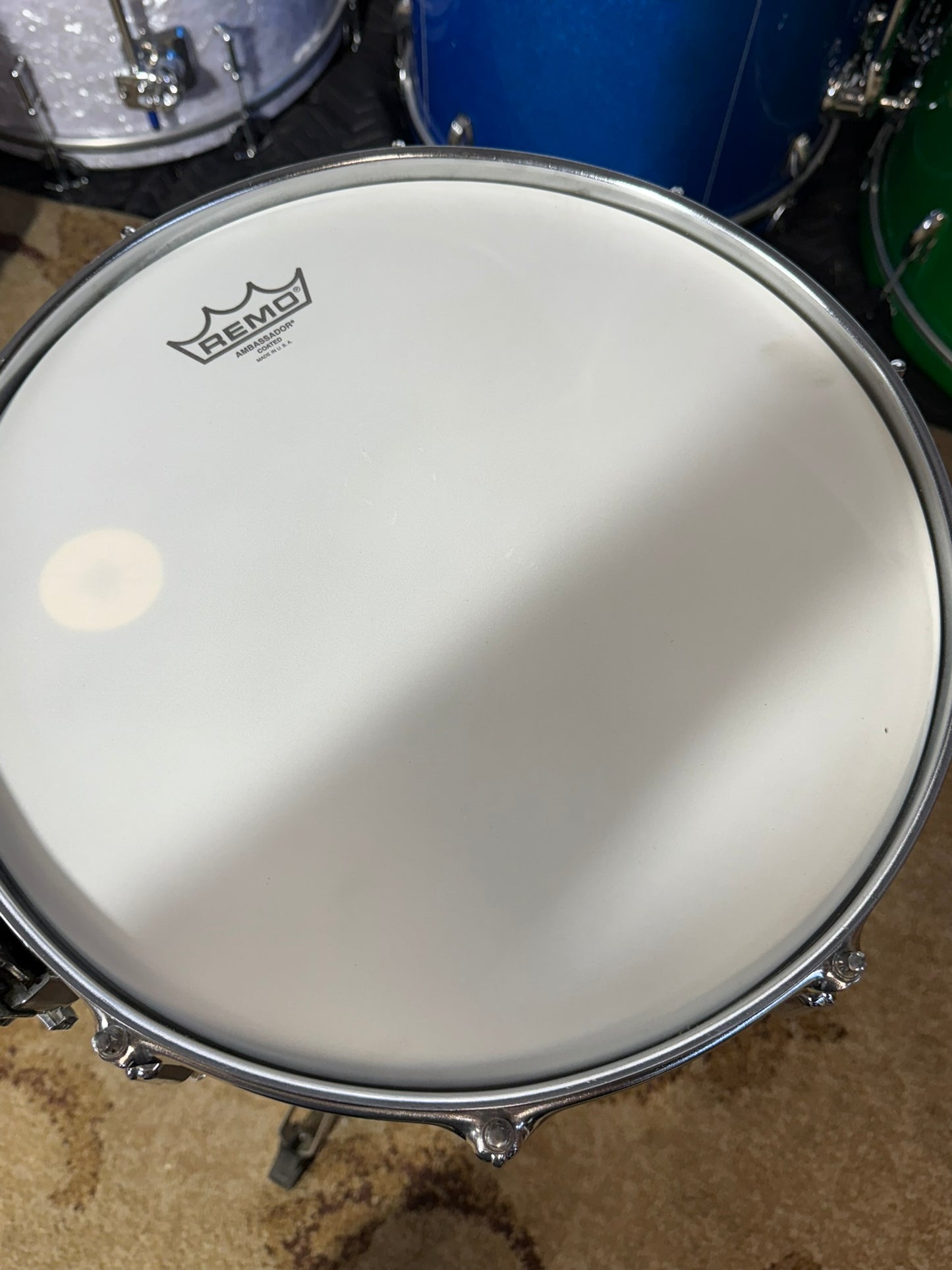 Rogers Dyna-Sonic 5x14" Brass Snare Drum 1970s