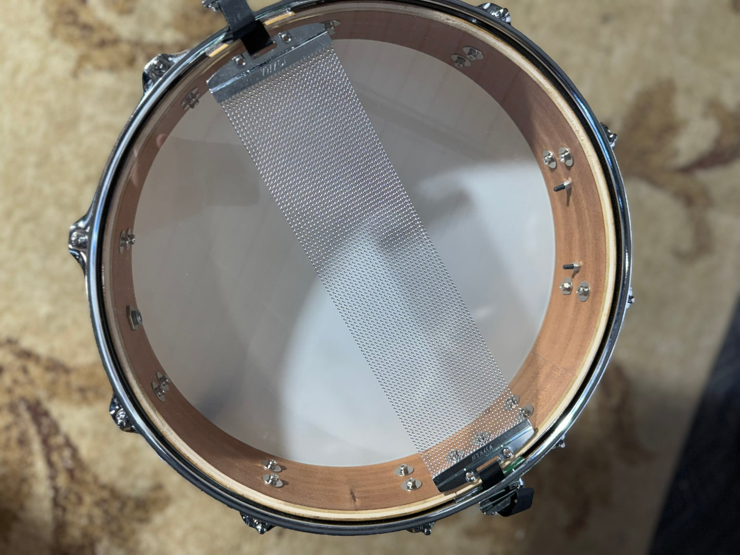 Walker Custom Drums Piccolo Snare Drum 14x3 - Wood Finish