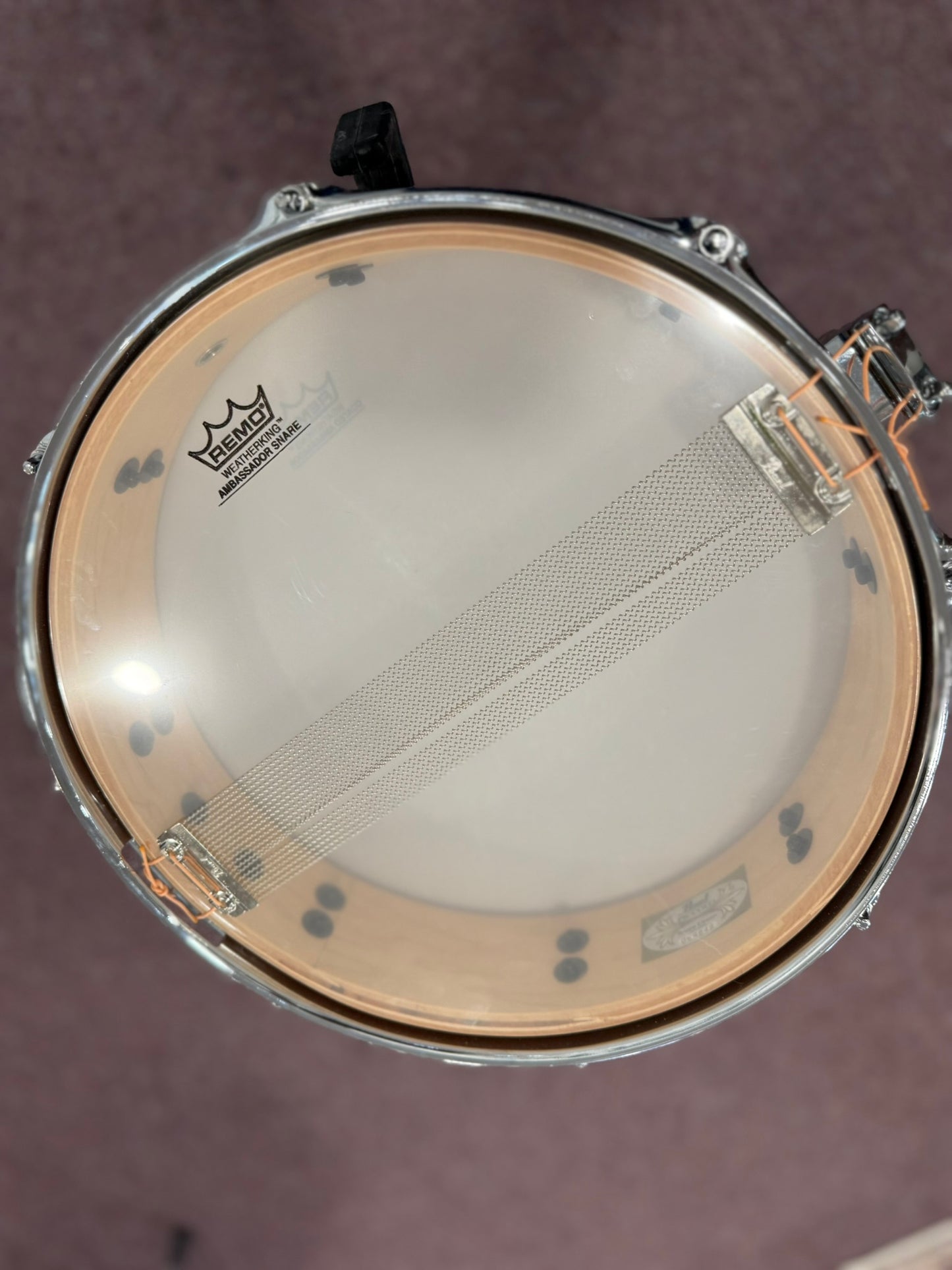 Pearl M1330/C114 13x3" Maple Piccolo Snare Drum 2010s - Liquid Amber