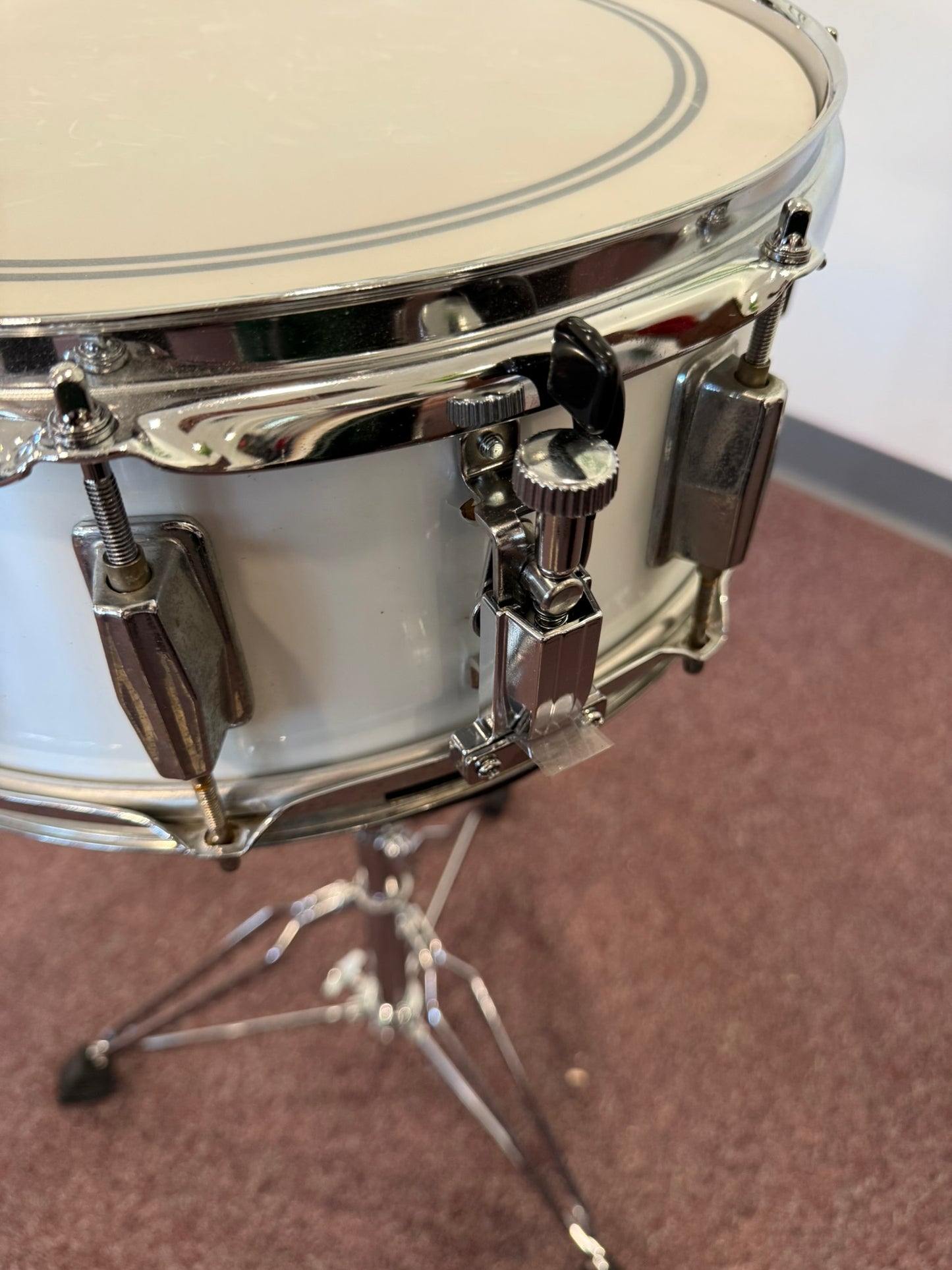 Dixon 14x5" Snare Drum - White