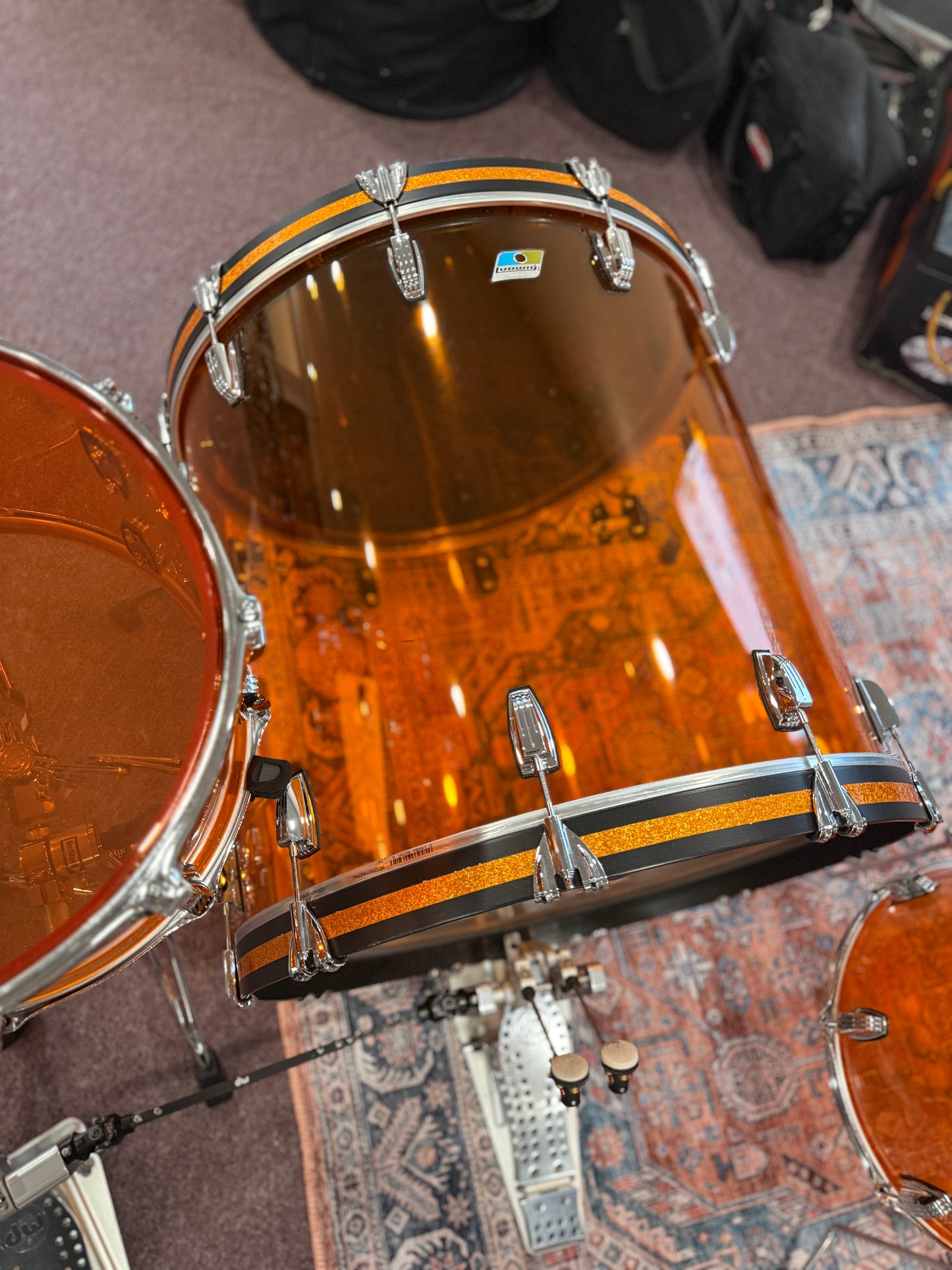 Ludwig Vistalite Zep Outfit Shell Pack - Bonham