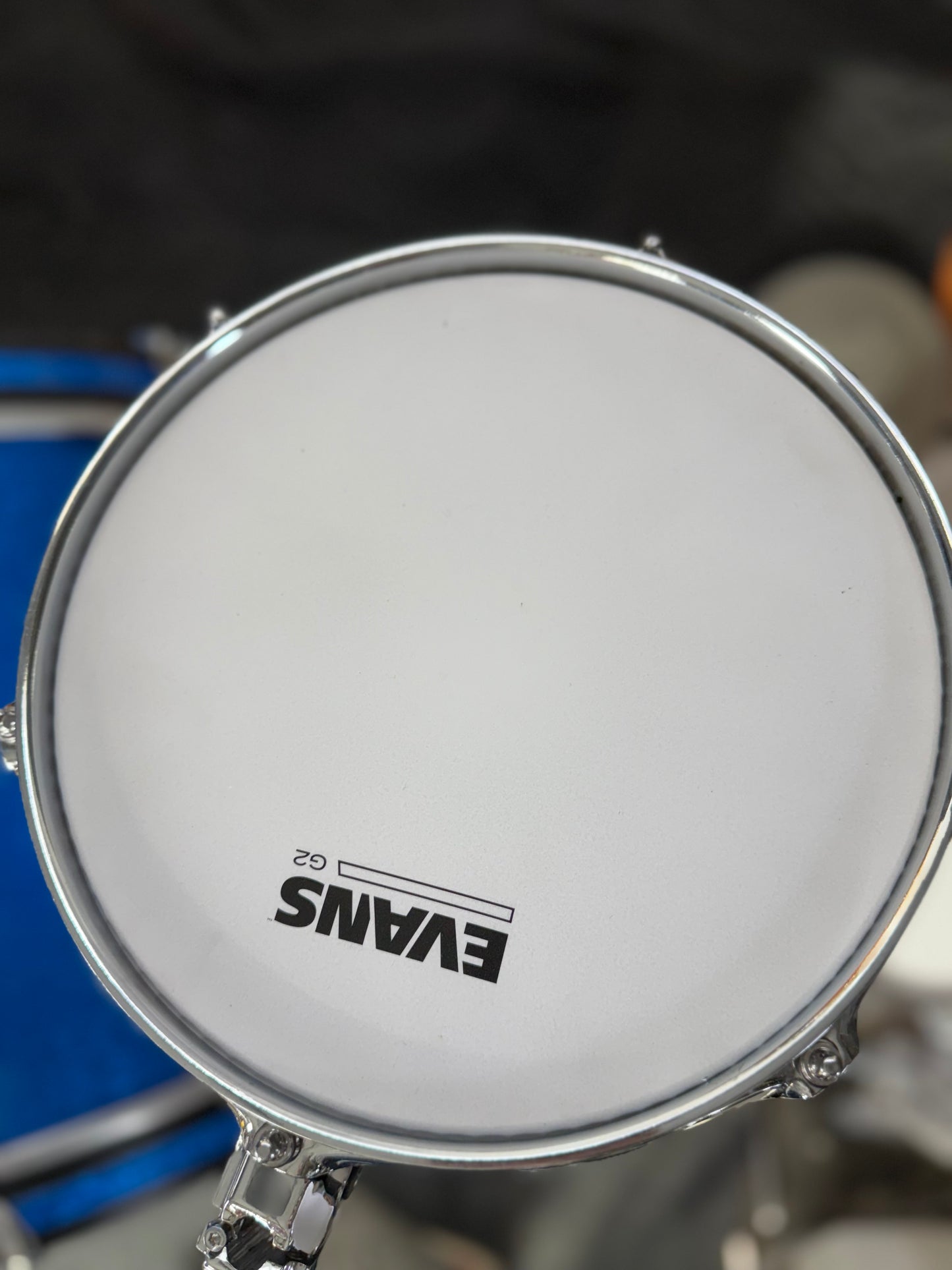 Ludwig Classic Maple 3pc 20/10/14 7-ply Blue Sparkle Drum Set