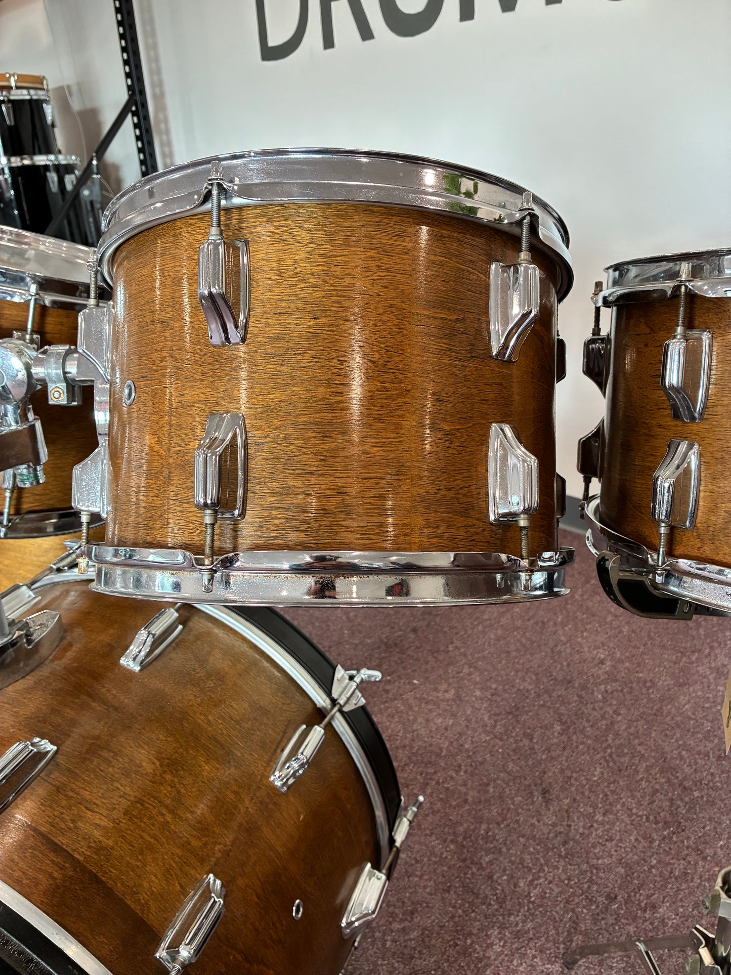 Rogers Big R Drum Set 12x8, 13x9, 14x10, 16x16,22" X 14