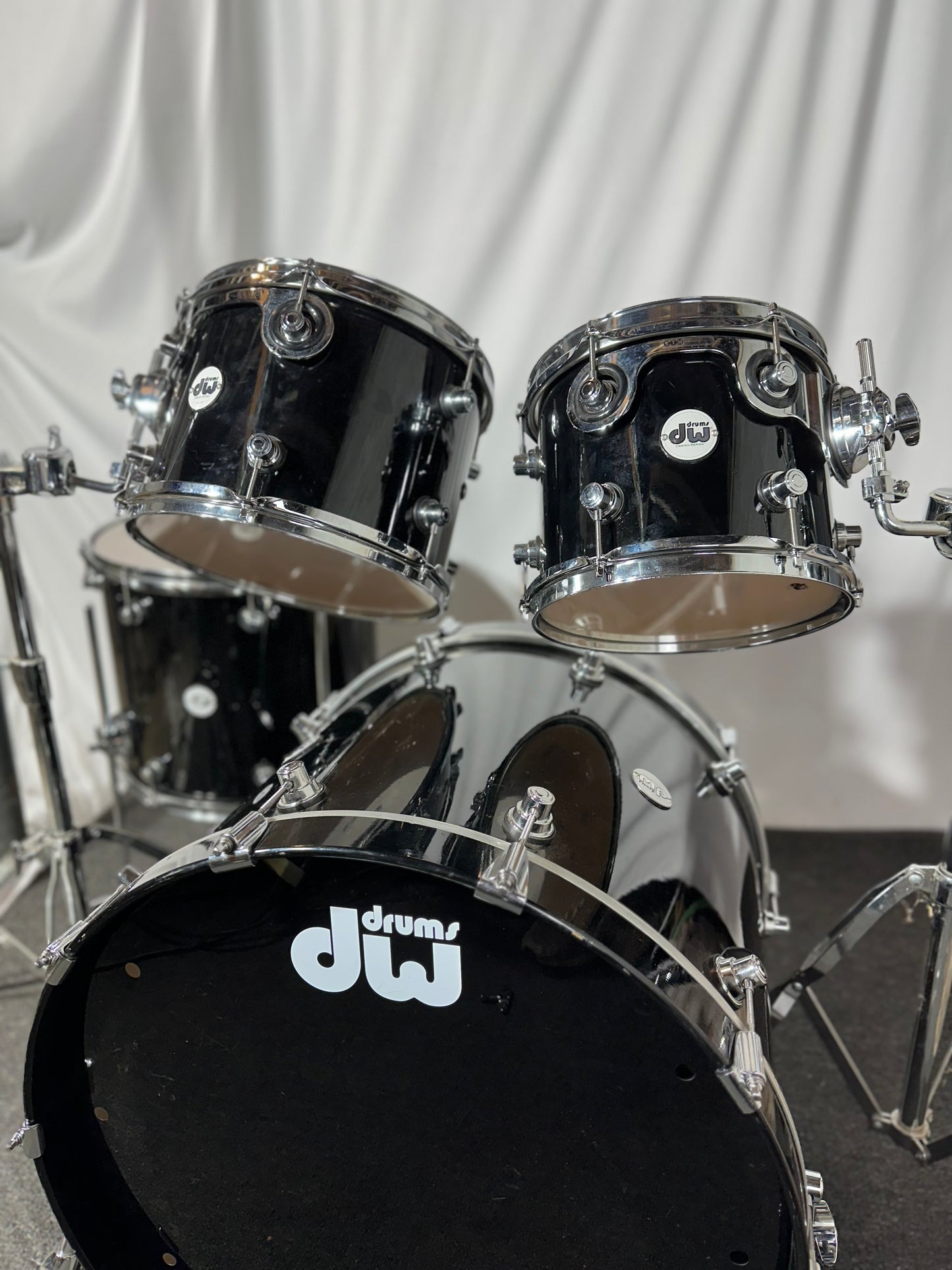 DW Design Series Sell Pack, Piano Black