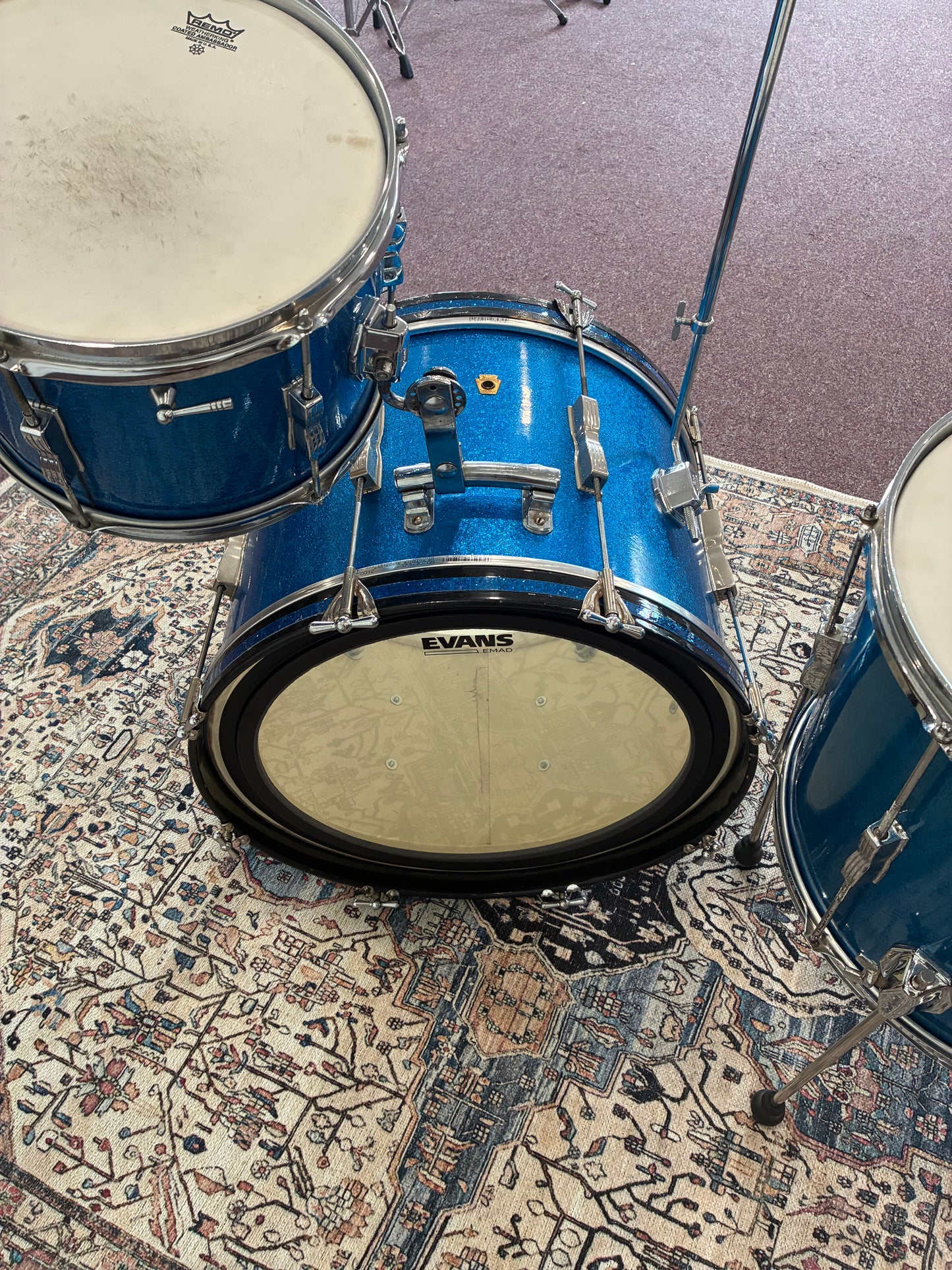 Ludwig 60s Club Date 20/12/15 - Blue Sparkle