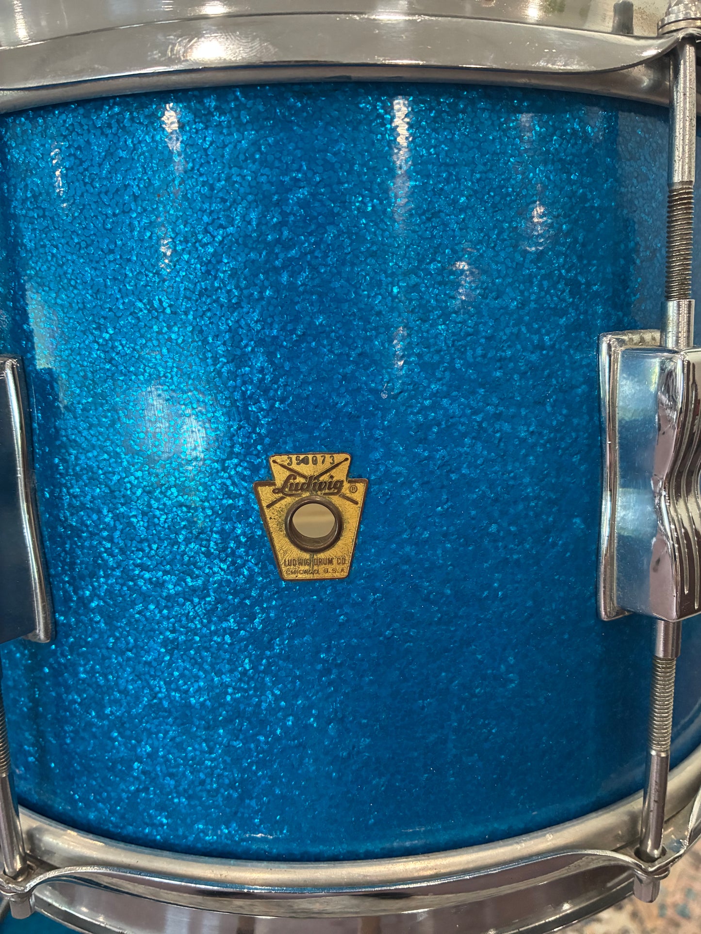 Ludwig 60s Club Date 20/12/15 - Blue Sparkle