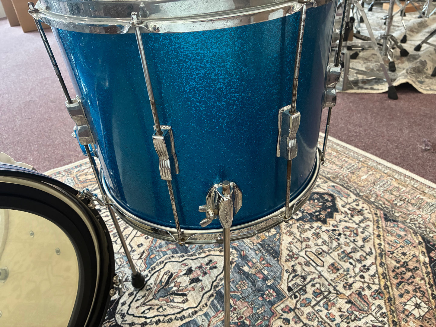 Ludwig 60s Club Date 20/12/15 - Blue Sparkle