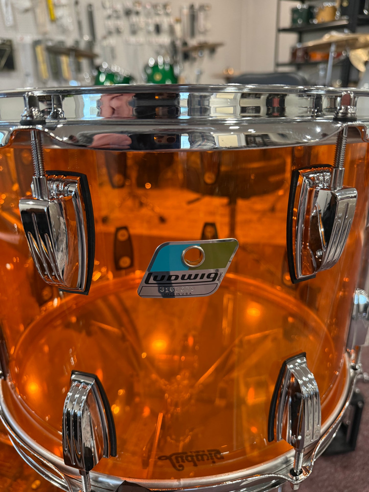 Ludwig Vistalite Zep Outfit Shell Pack - Bonham