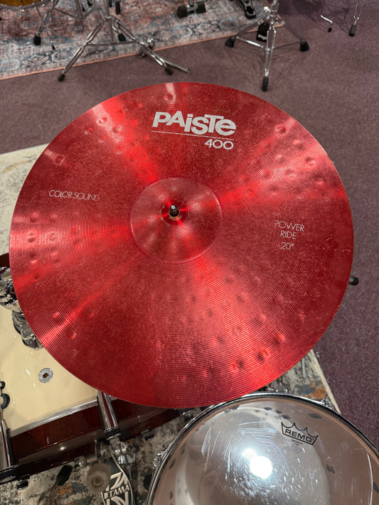 Paiste 400 Color Sound 20” Power ride