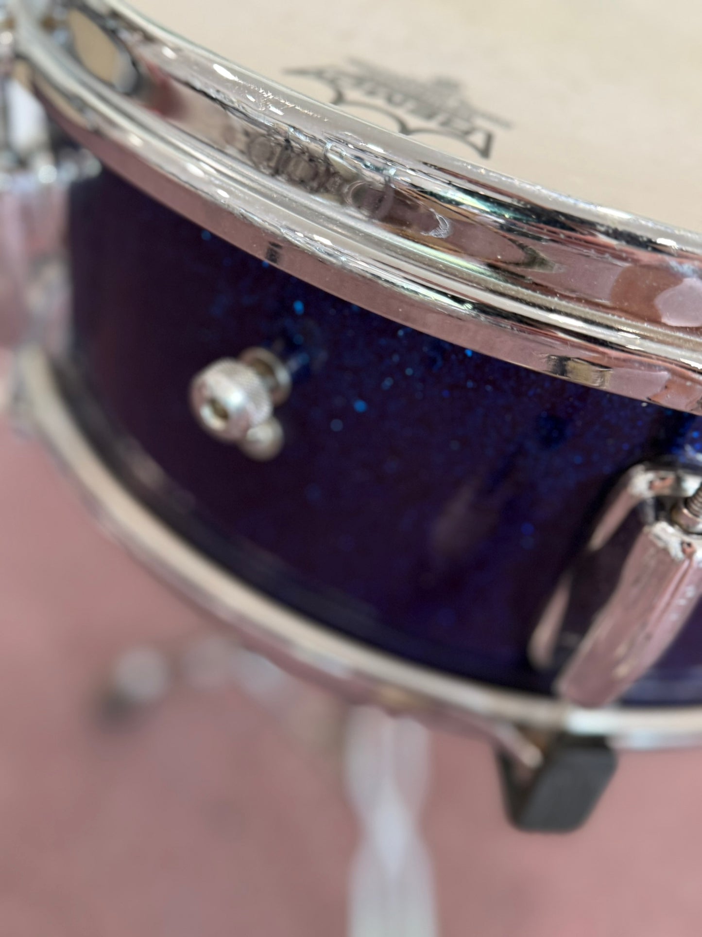 Slingerland Deluxe Student Vintage Snare 14"x5.5" — Blue Sparkle