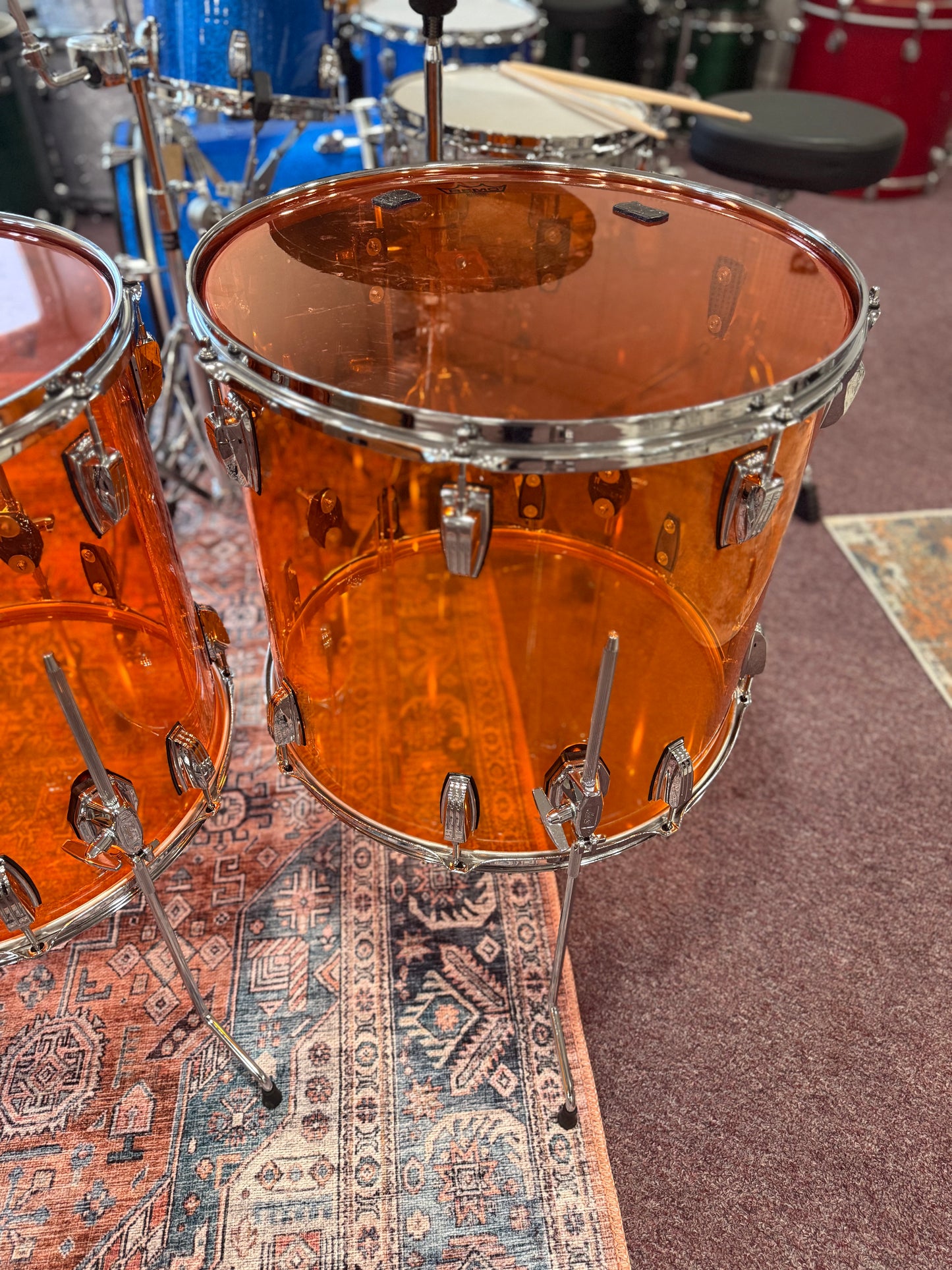 Ludwig Vistalite Zep Outfit Shell Pack - Bonham