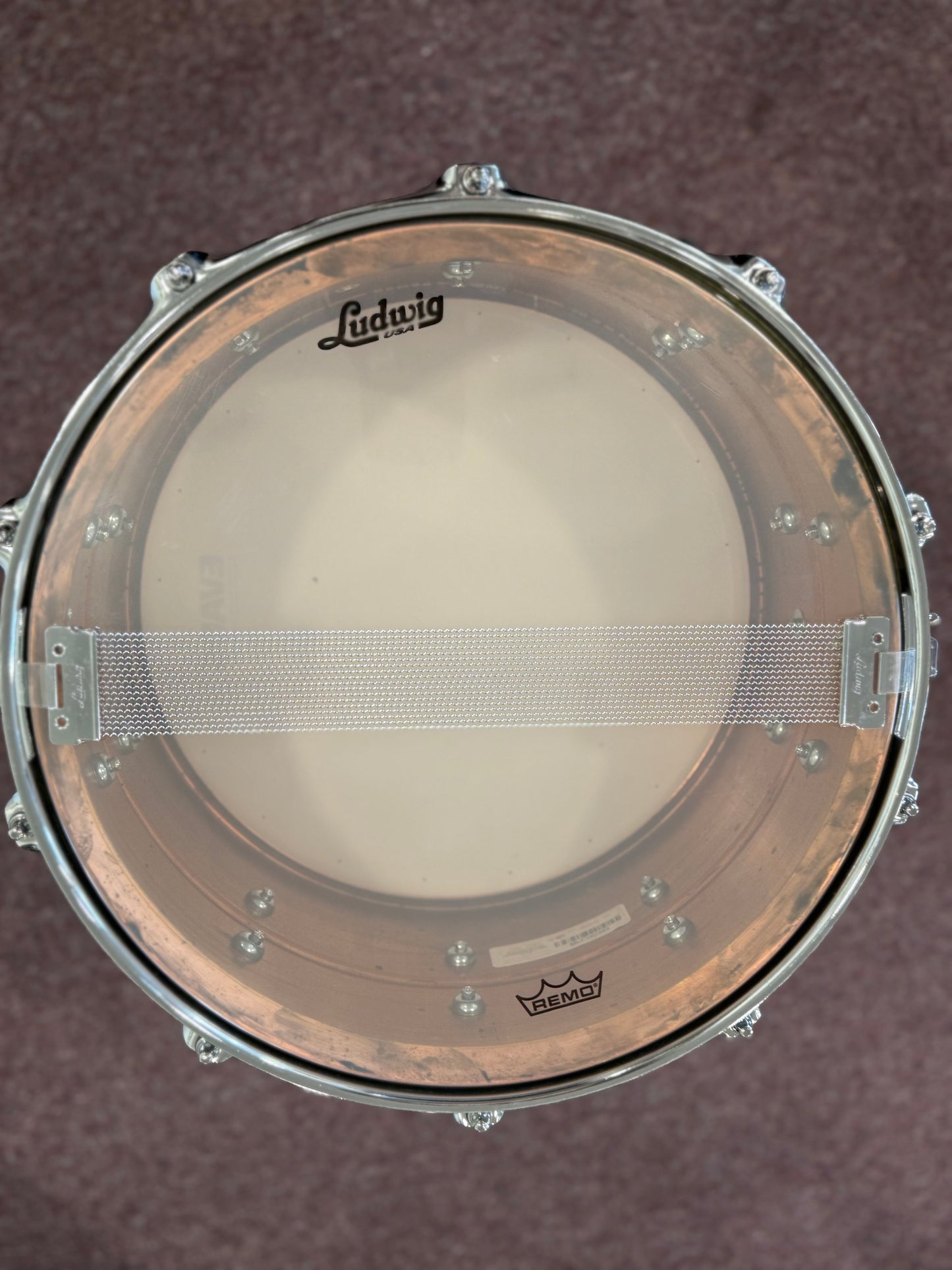 Ludwig Copper Phonic 14x8” Snare Drum