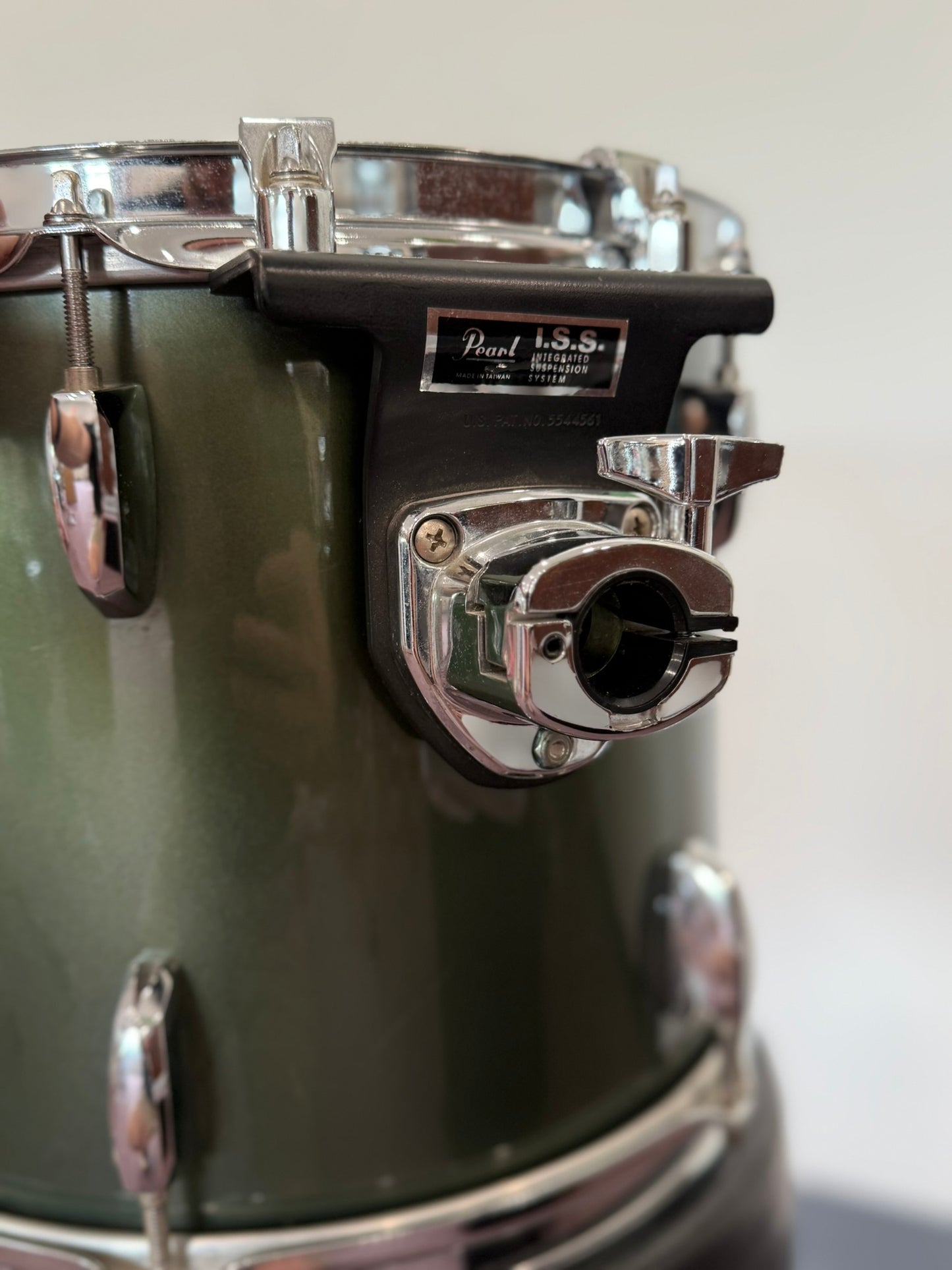Pearl Export Series 12"x10" Rack Tom with I.S.S. — Green