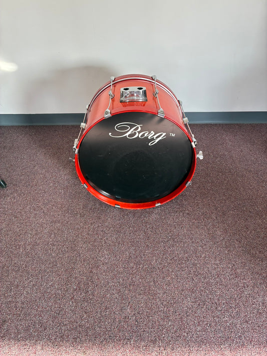 Borg 22"x16" Bass Drum - Orange