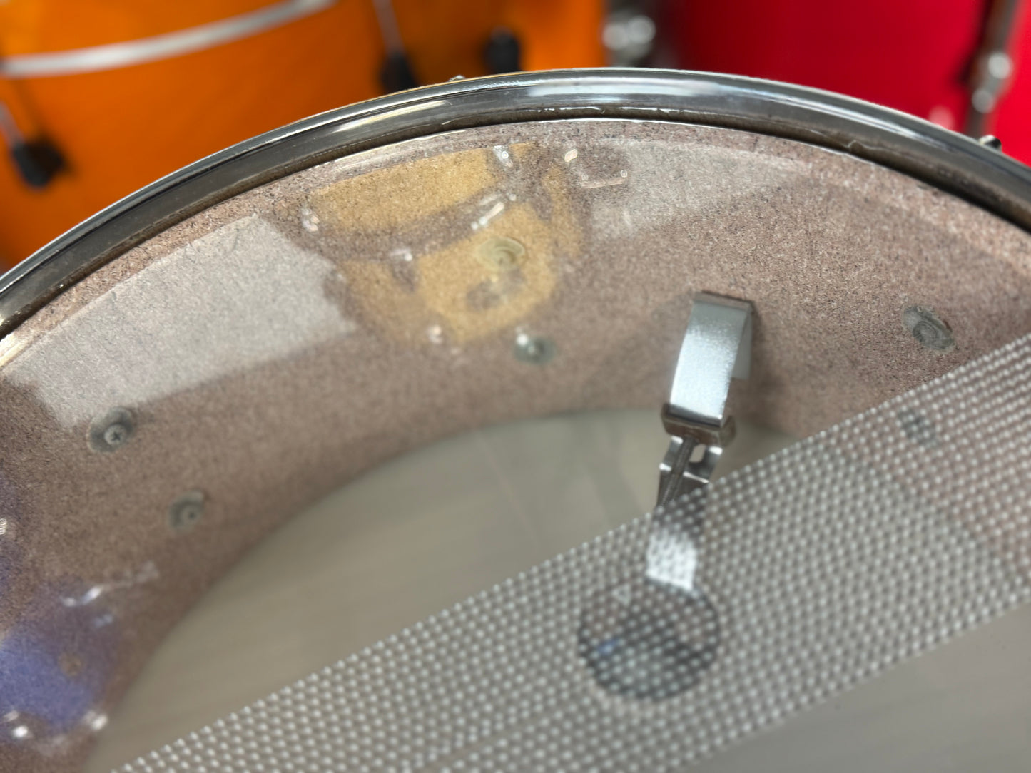 Stencil Vintage Blue Sparkle 5.5x14” Snare 1960s-1970s
