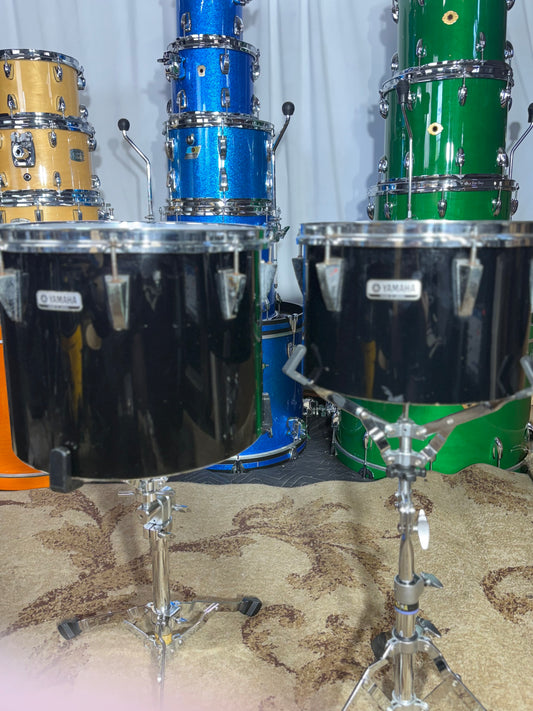 Yamaha Pre-Recording Custom 12” and 15” Concert Toms, MIJ