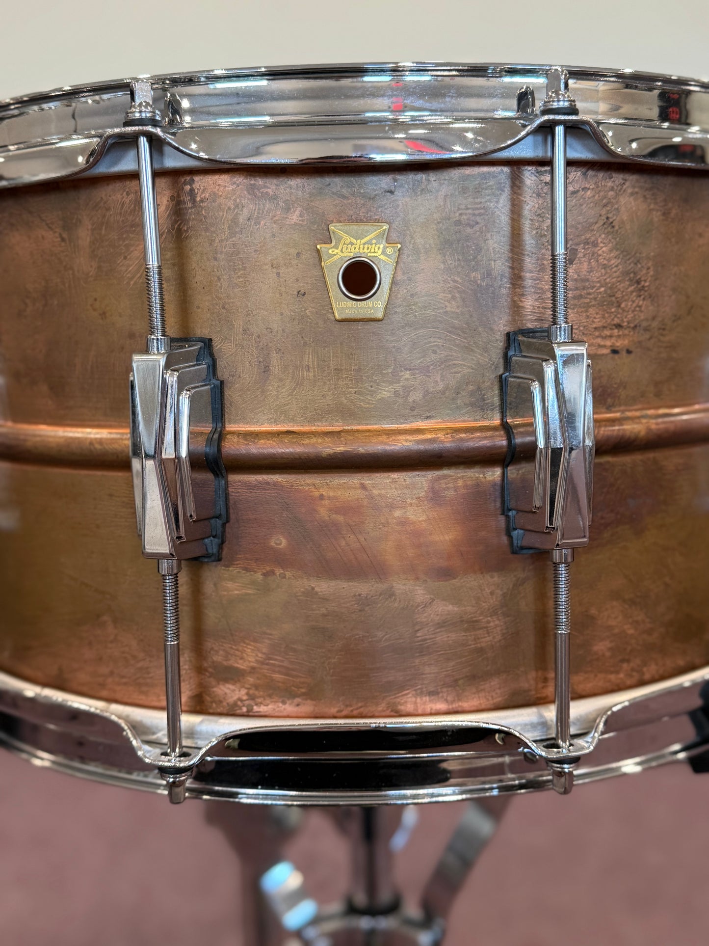 Ludwig Copper Phonic 14x8” Snare Drum
