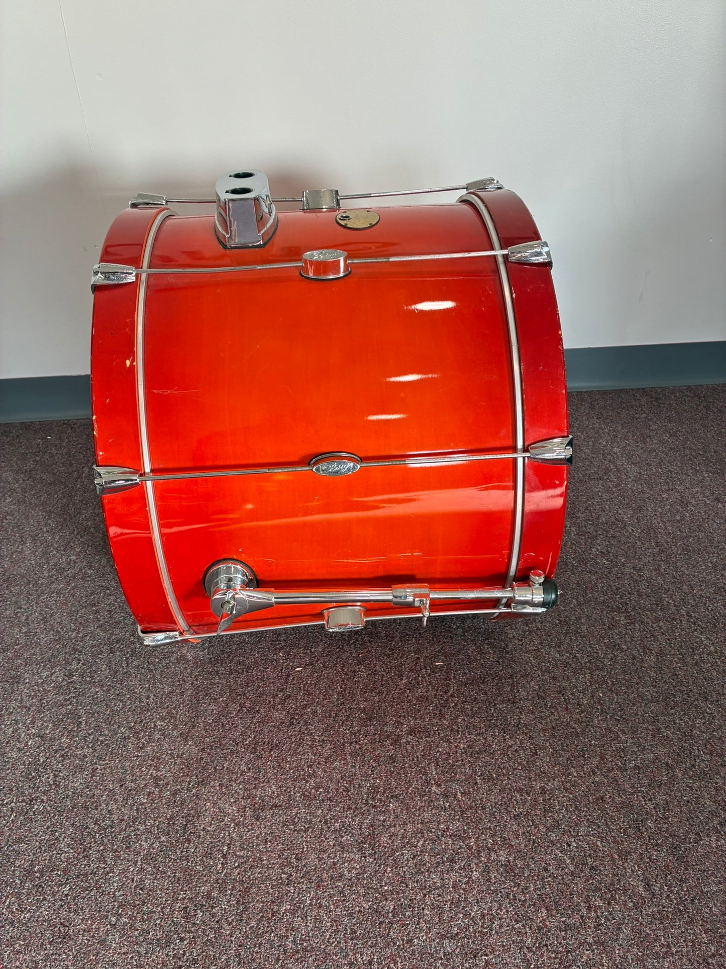 Borg 22"x16" Bass Drum - Orange